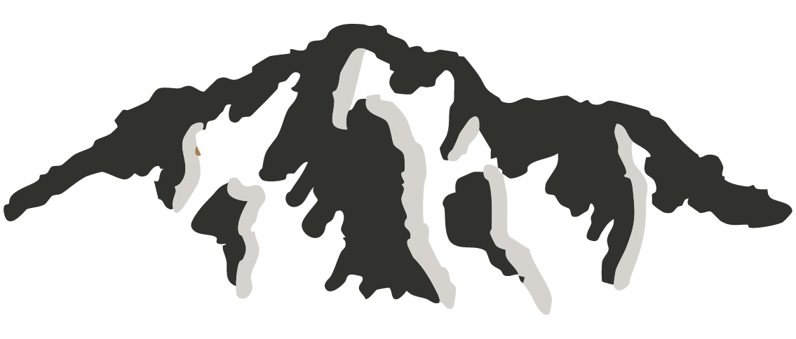 illustration of a mountain range