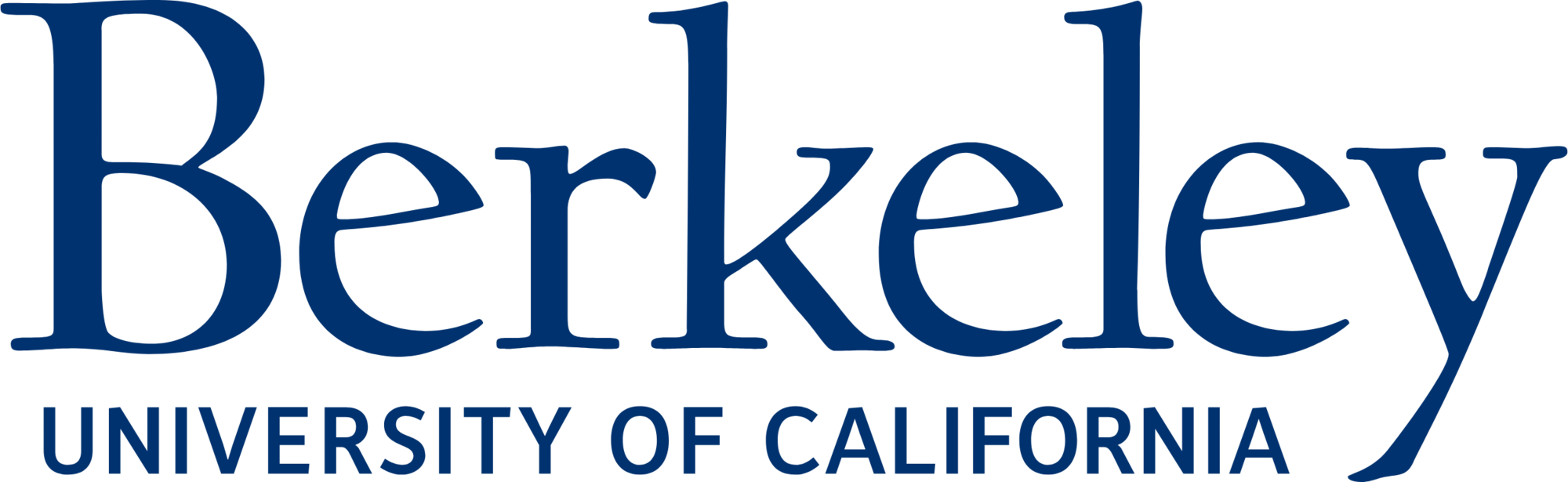 Berkley logo with the text 'Berkley University of California' in blue