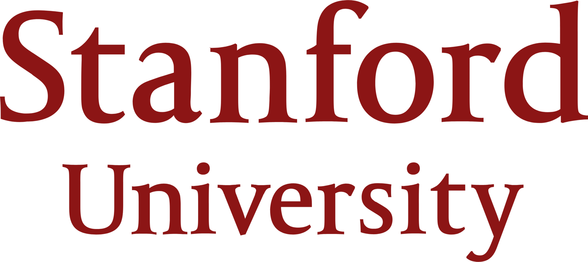 Stamford University logo in maroon color with the words 'Stamford University' in large font.