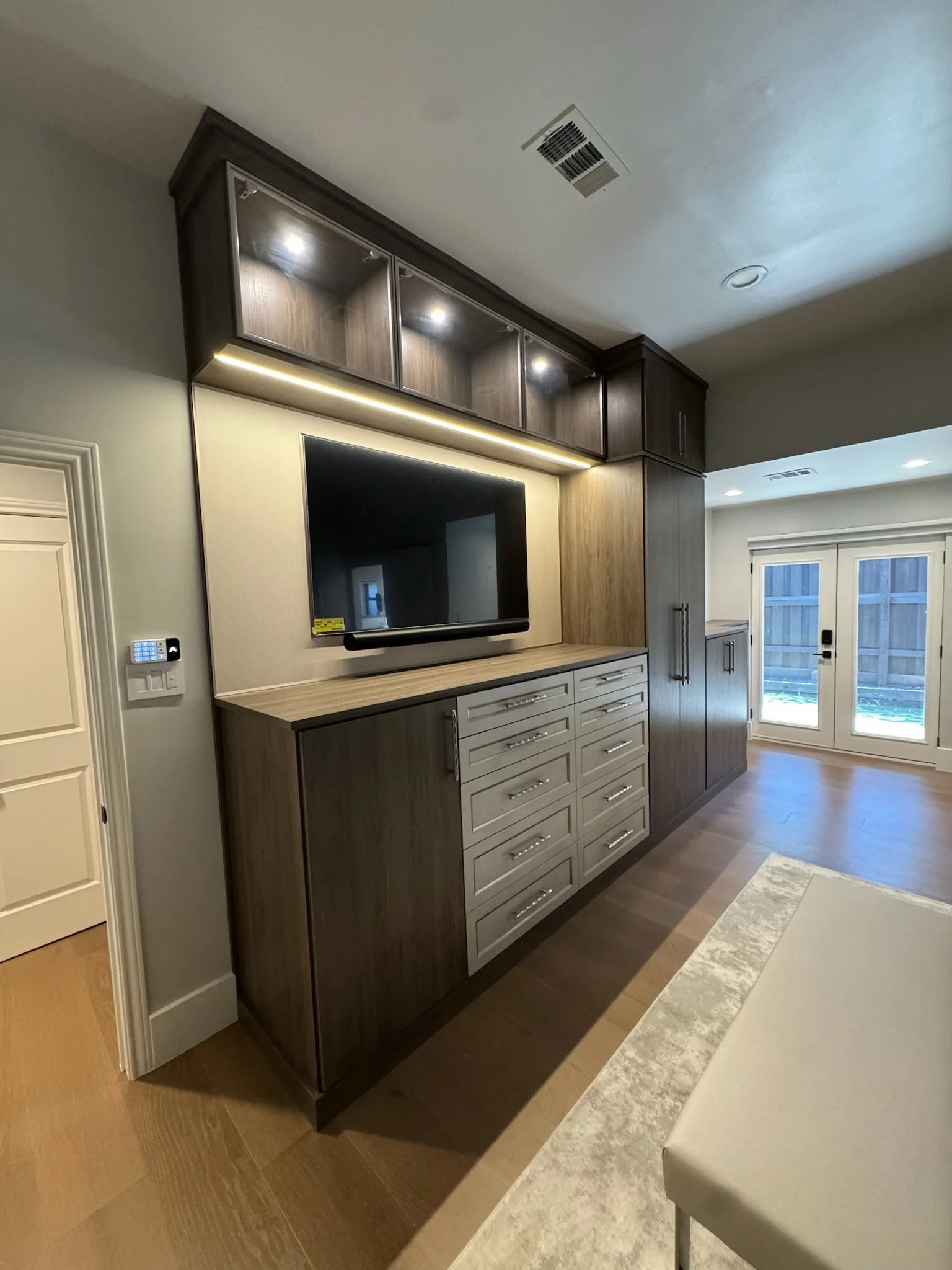 Custom Media Center with Storage