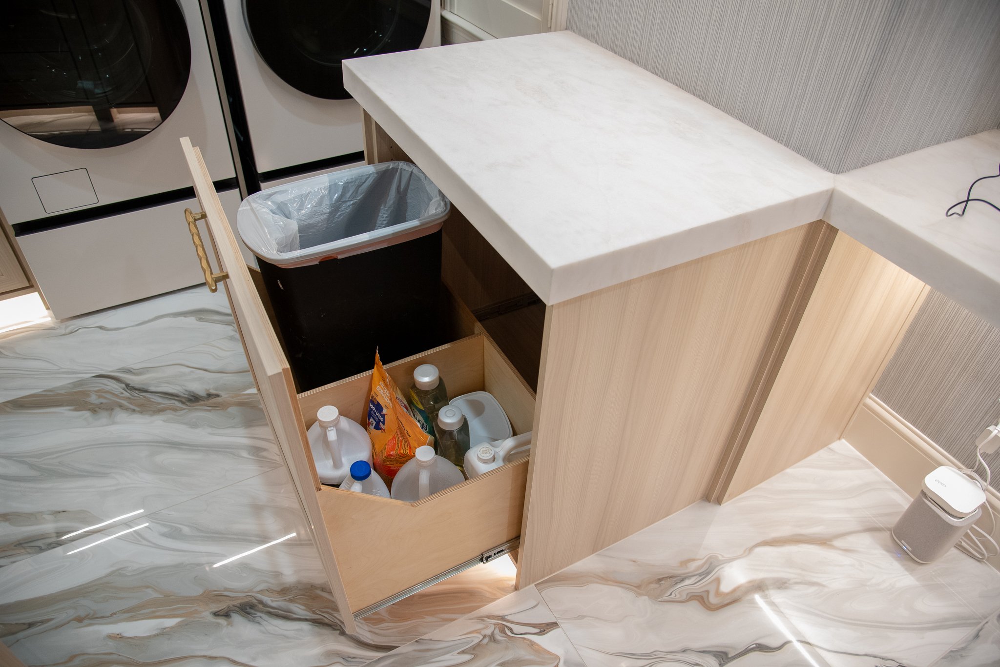 Custom Laundry Storage Drawers