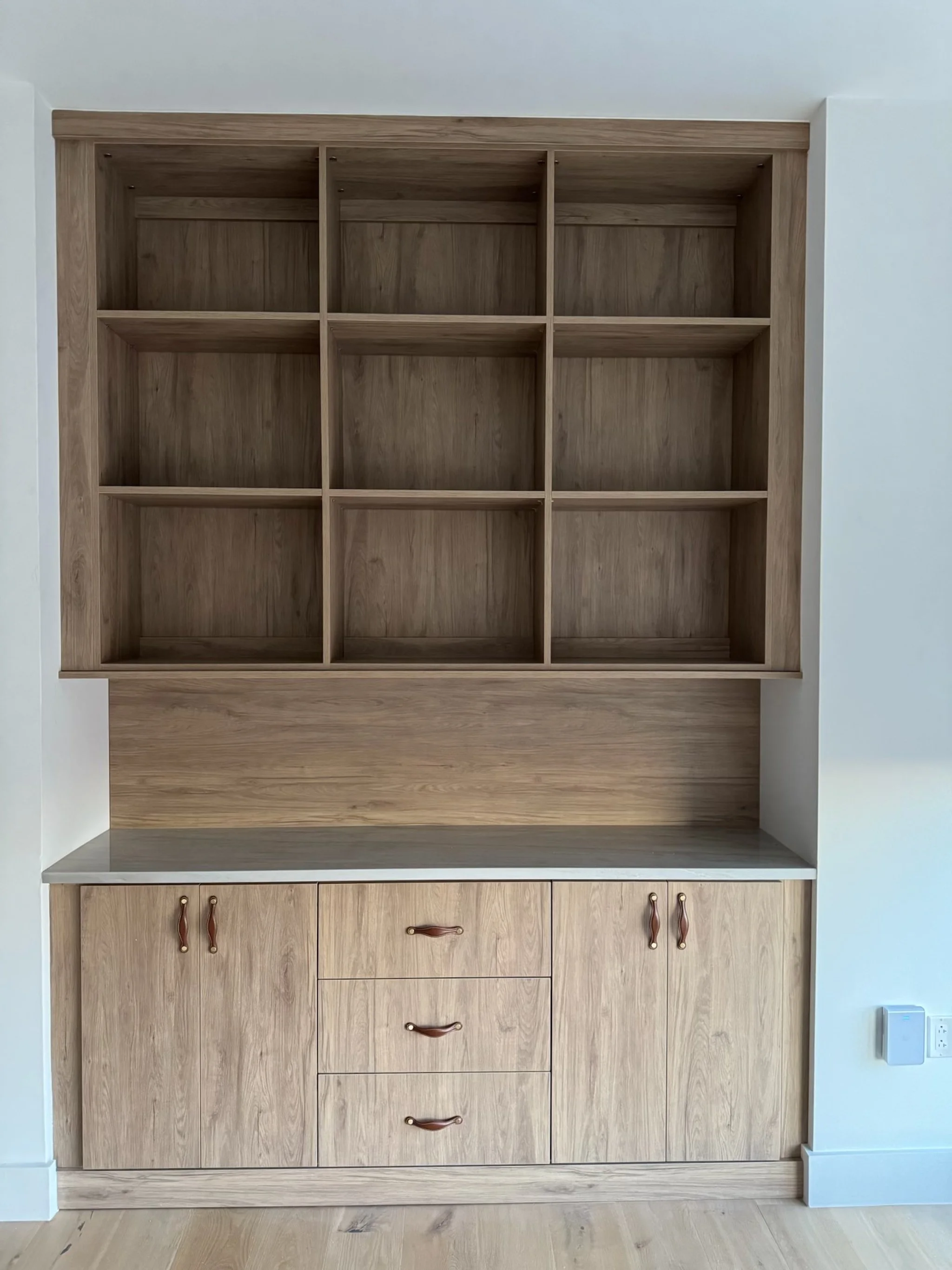 Custom Media Center with Lighting