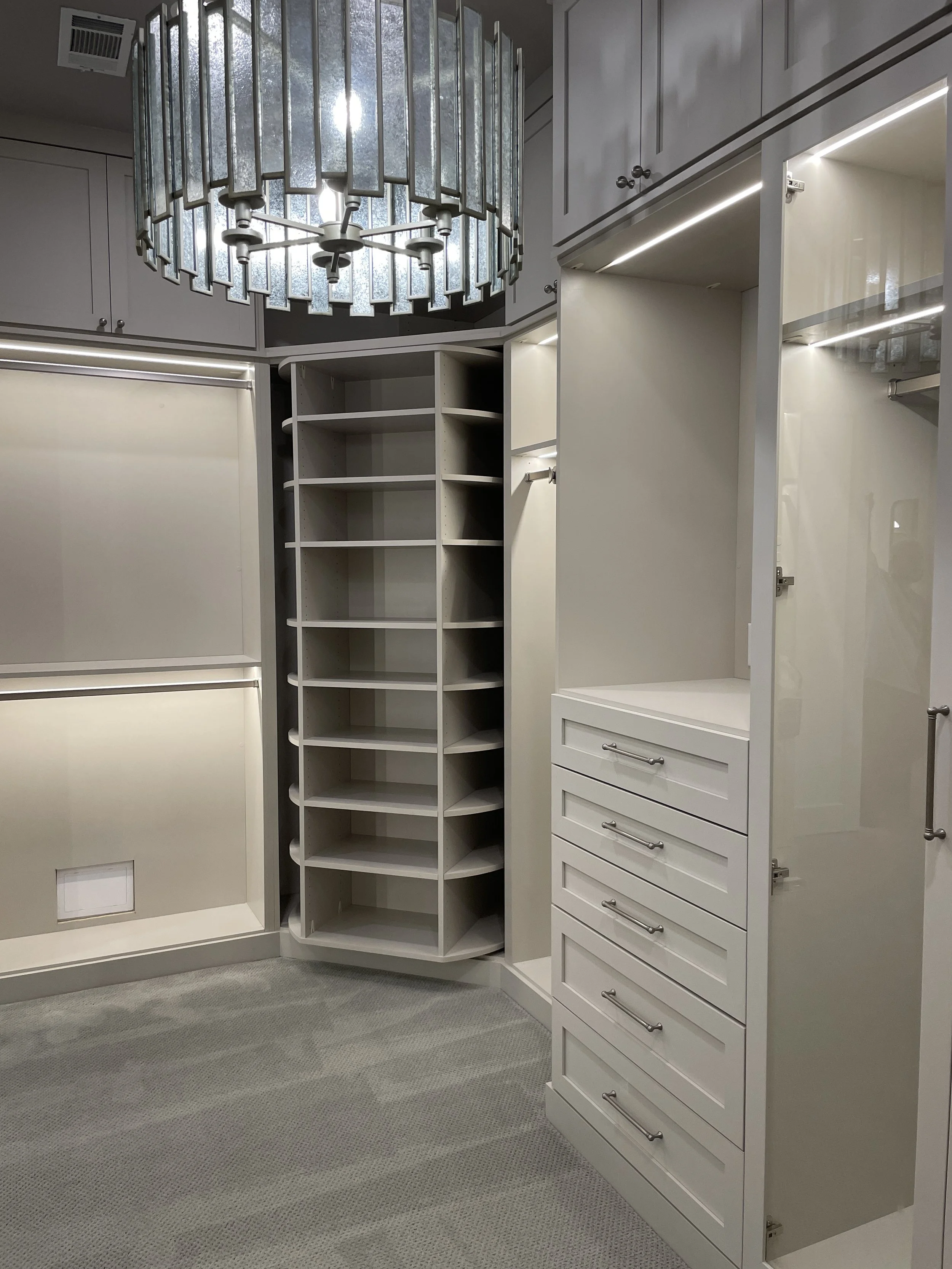 Custom Closet with Shoe Storage