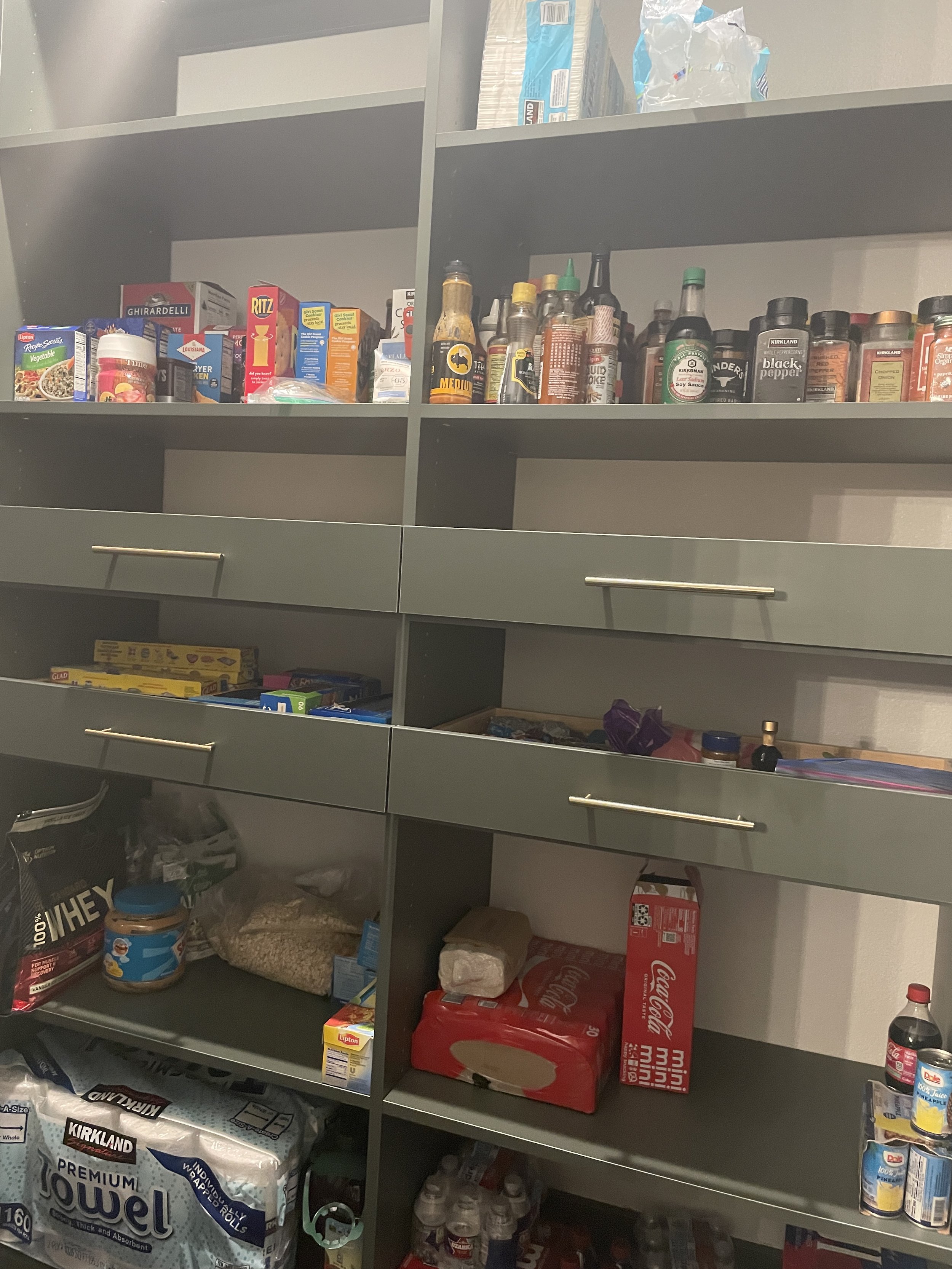 Custom Pantry with Shelving