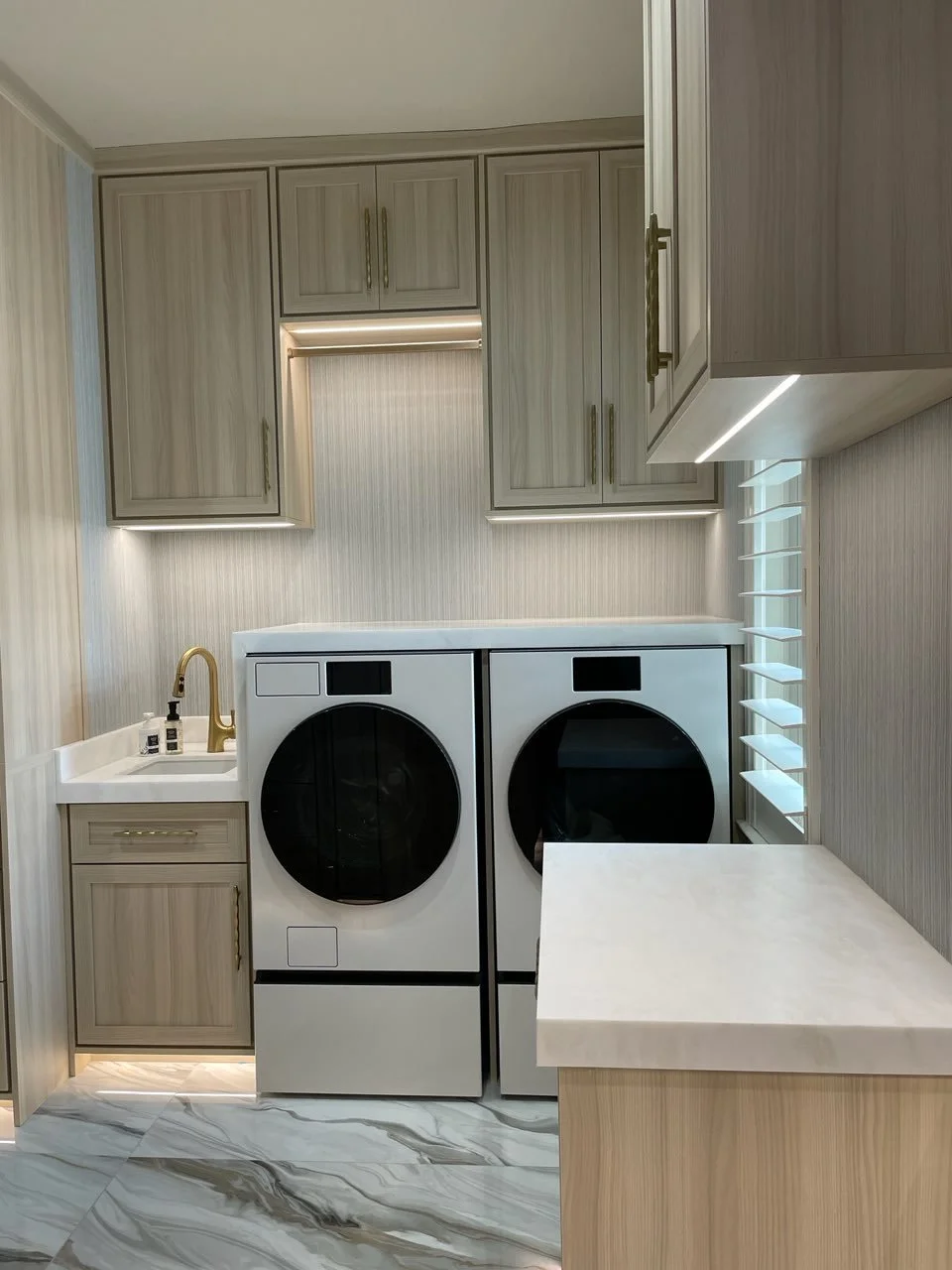 Luxury Custom Laundry Room 