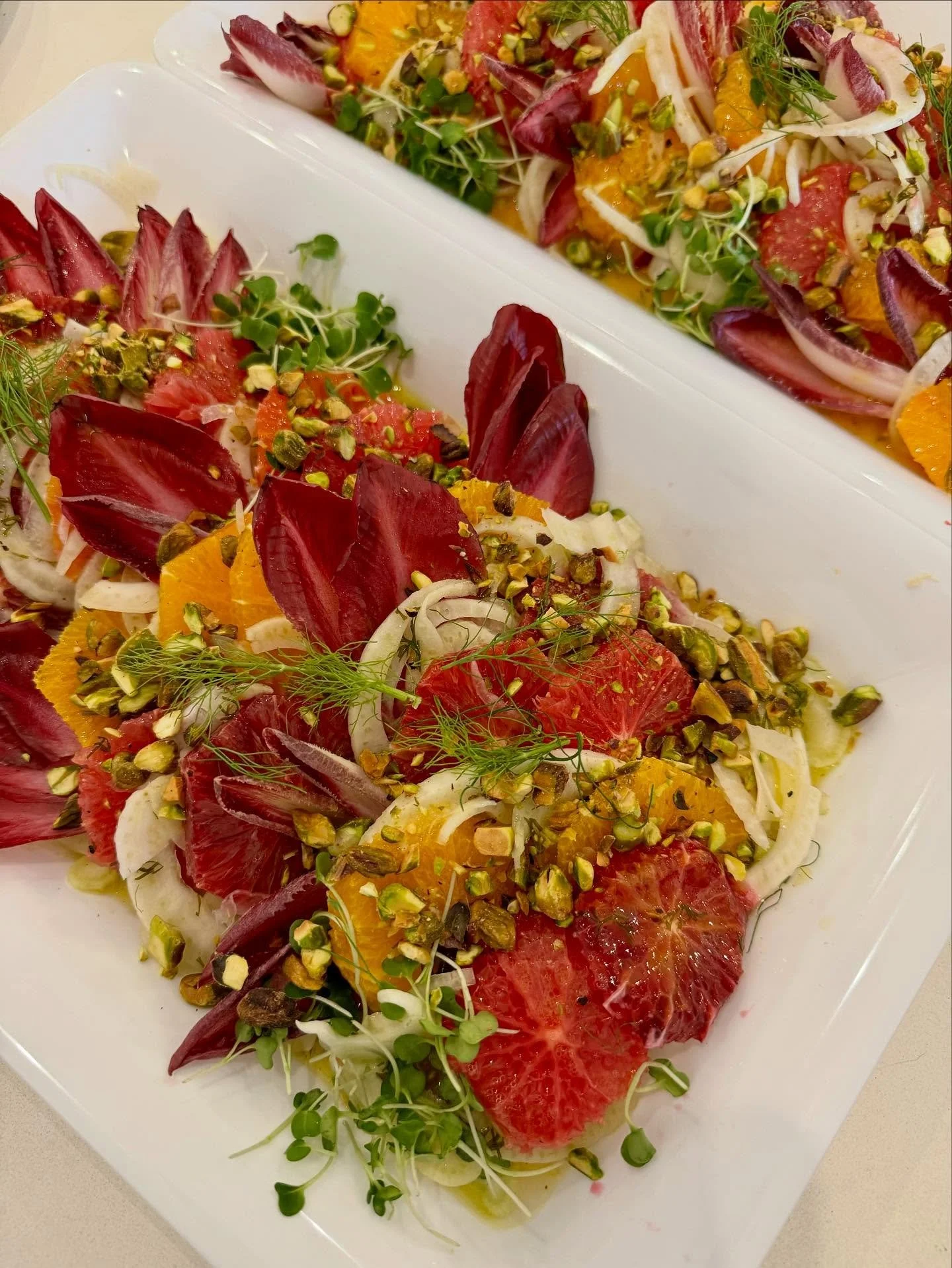 citrus endive &amp; fennel🍊