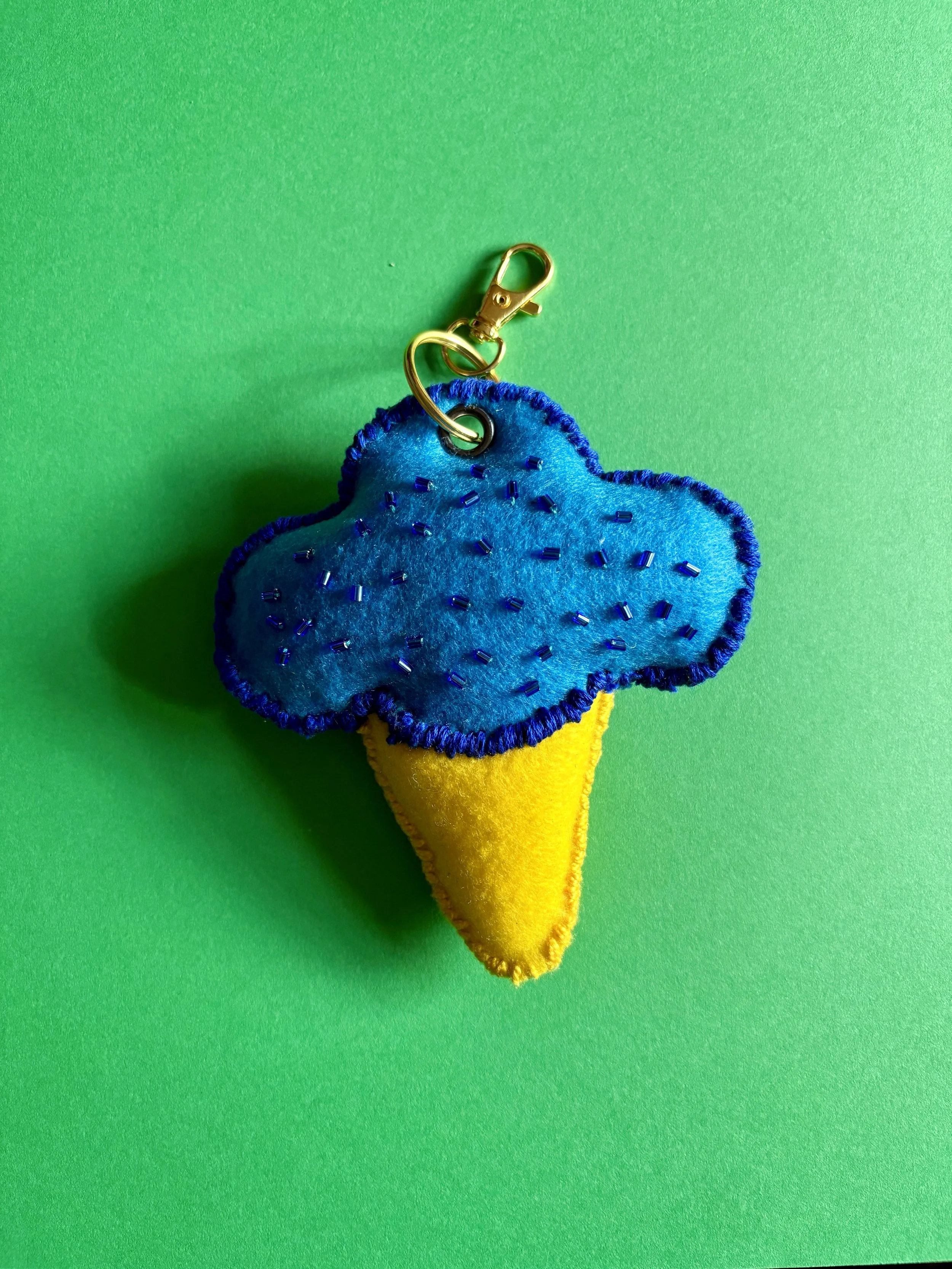 Blueberry breeze ice cream