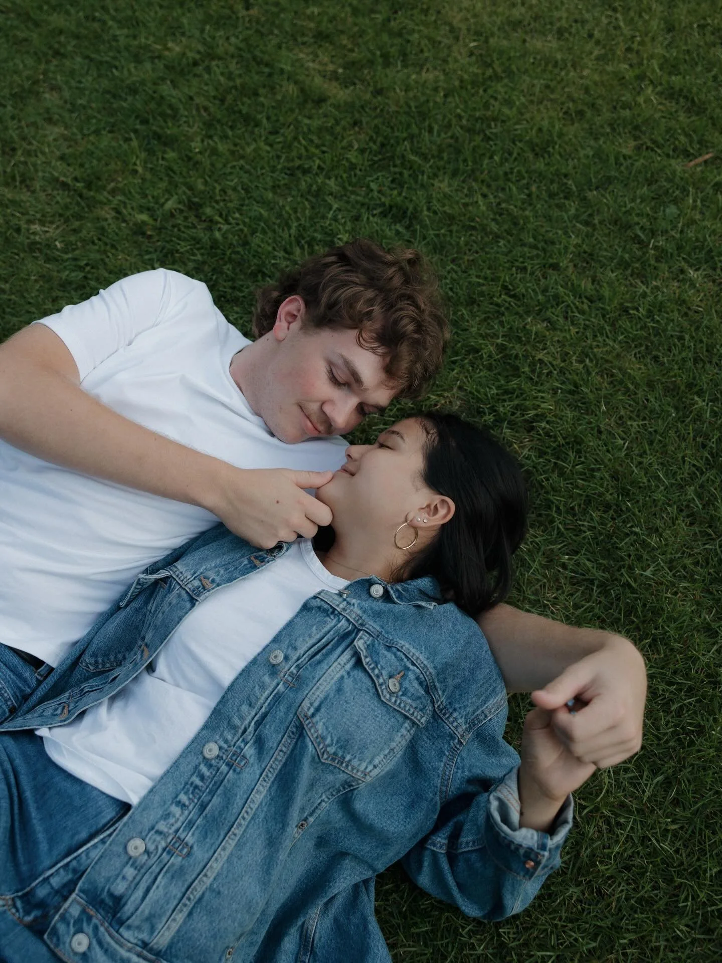 Back to the green grasses of spring. 

I will always love a denim on denim look Canadian tuxedo all the way. So classic. 

Love these moments with C + J cannot believe their wedding is next summer. We&rsquo;re going to blink and wedding day will be u