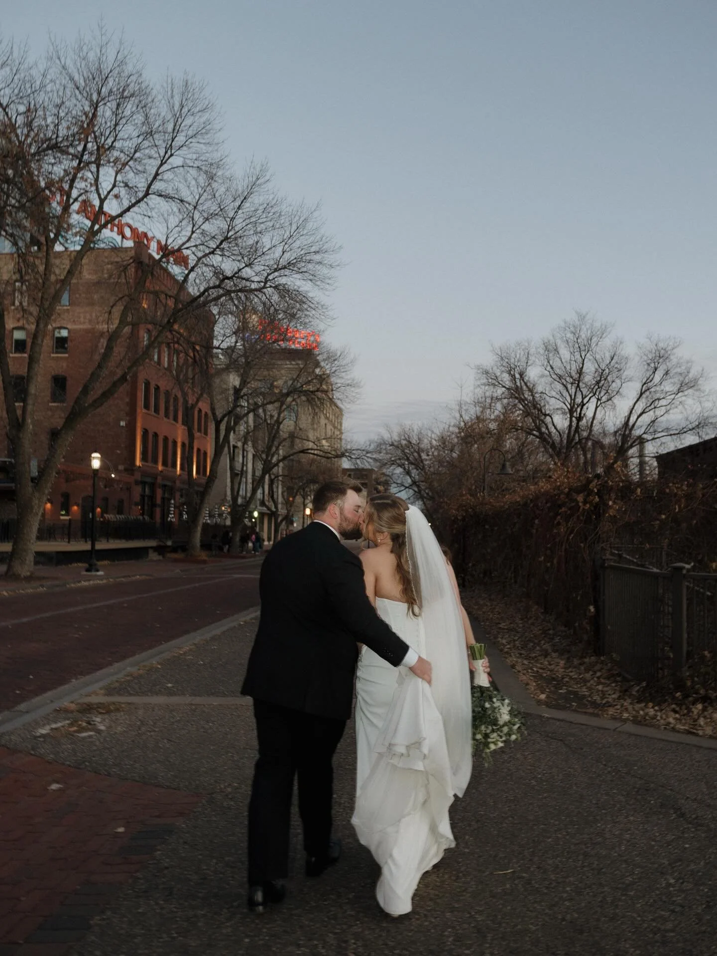 I&rsquo;ll forever be sharing moments from Lauren + Nathan&rsquo;s sweet day. These blue-hour flash portraits are some of my favorites &mdash; there&rsquo;s something so special about sneaking away right after the ceremony, before dinner begins, and 