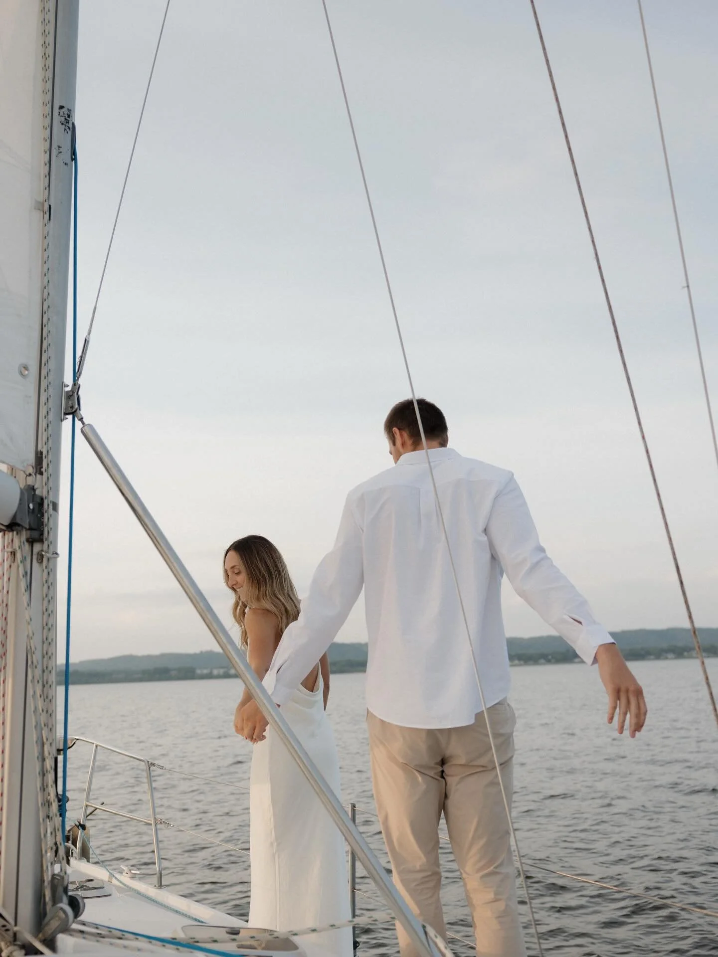 Claire + Charlie

Hard to believe it&rsquo;s been over six months since their wedding day &mdash; and somehow this is my very first time sharing from this pre-wedding night sailing on the water. I&rsquo;m so excited to finally be posting these moment
