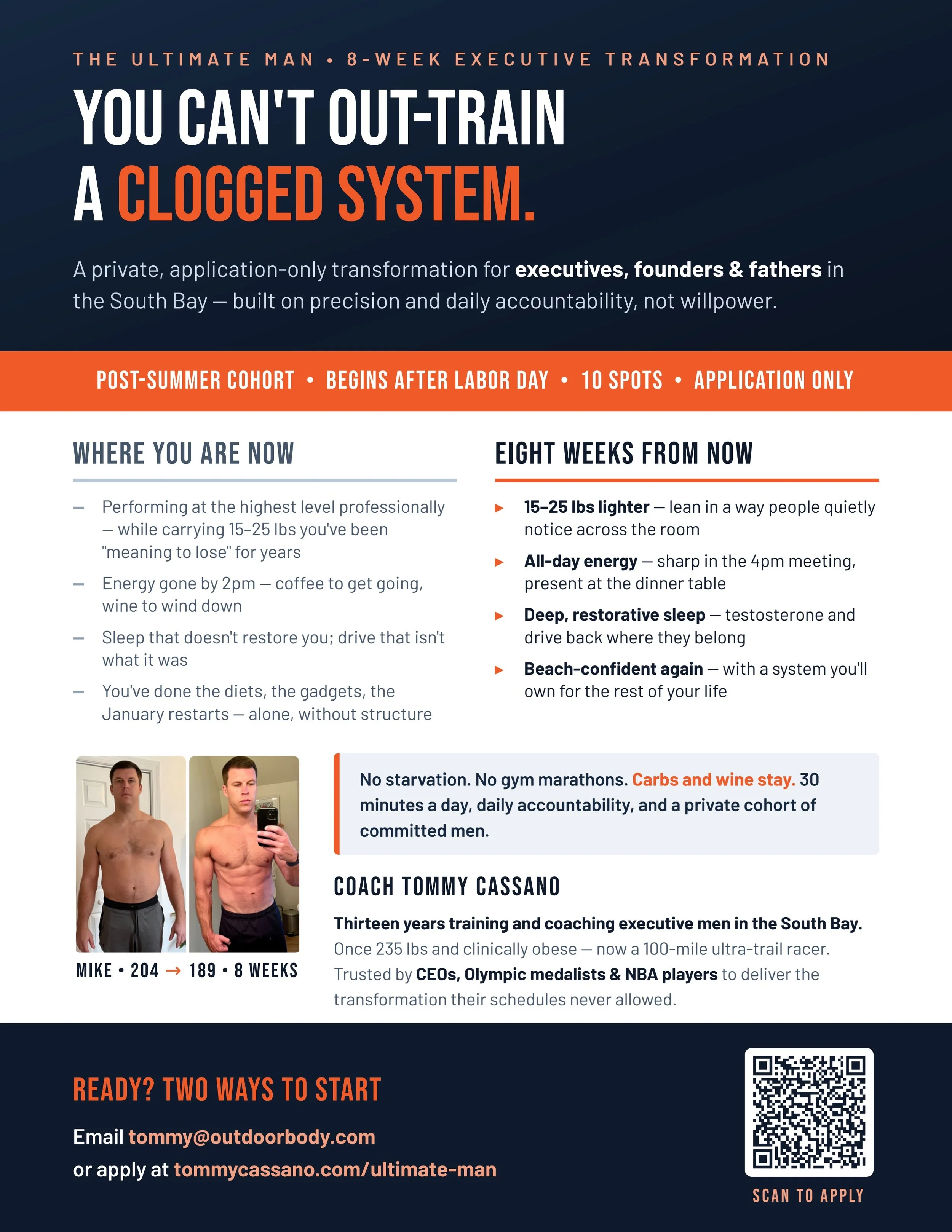 Apply Now - Program Begins after Labor Day