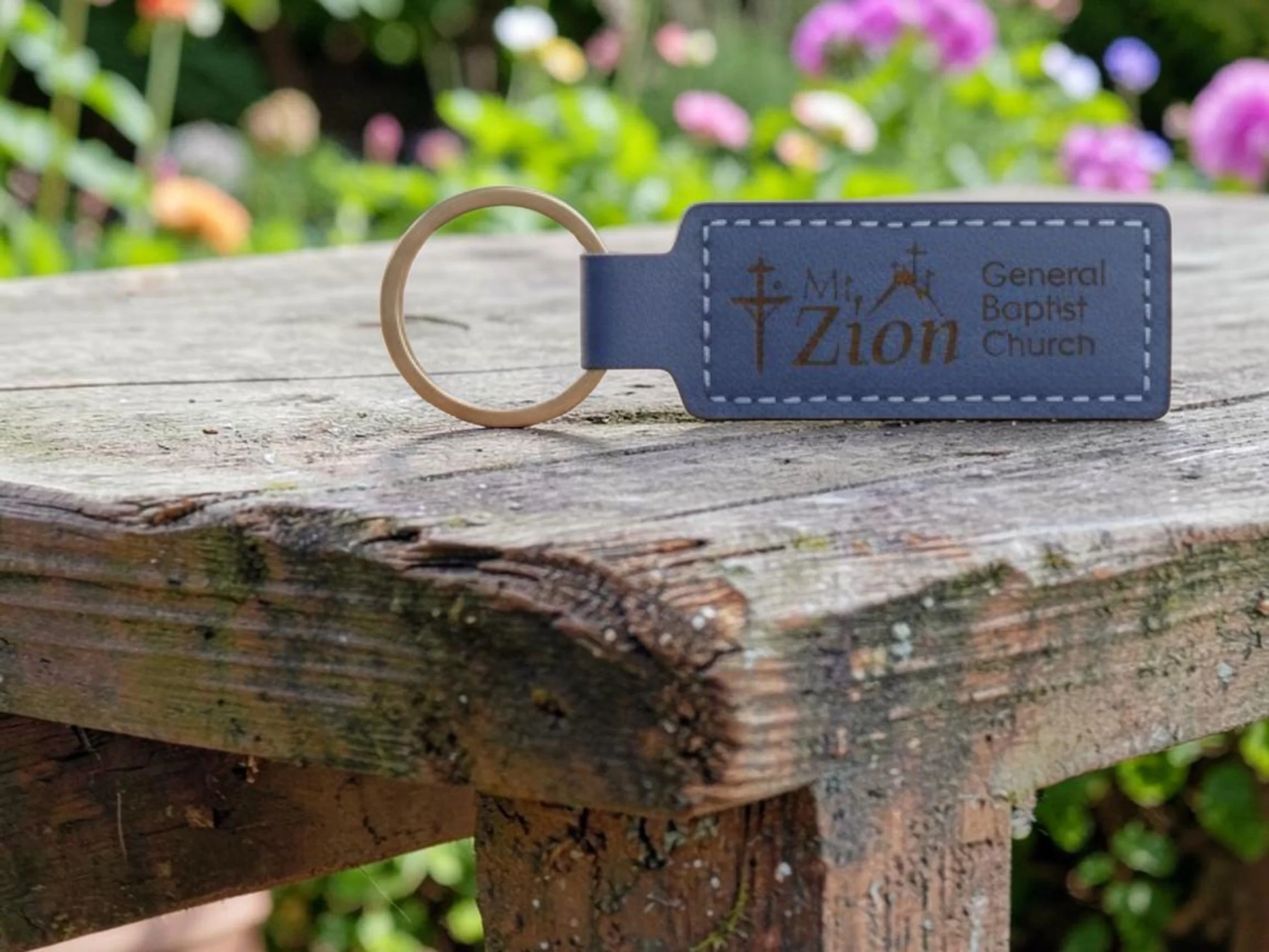 Customizable PU Leather Keychain & Bag Tags
