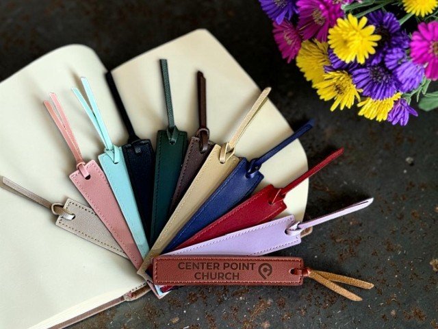 Leather or PU Leather Bookmarks