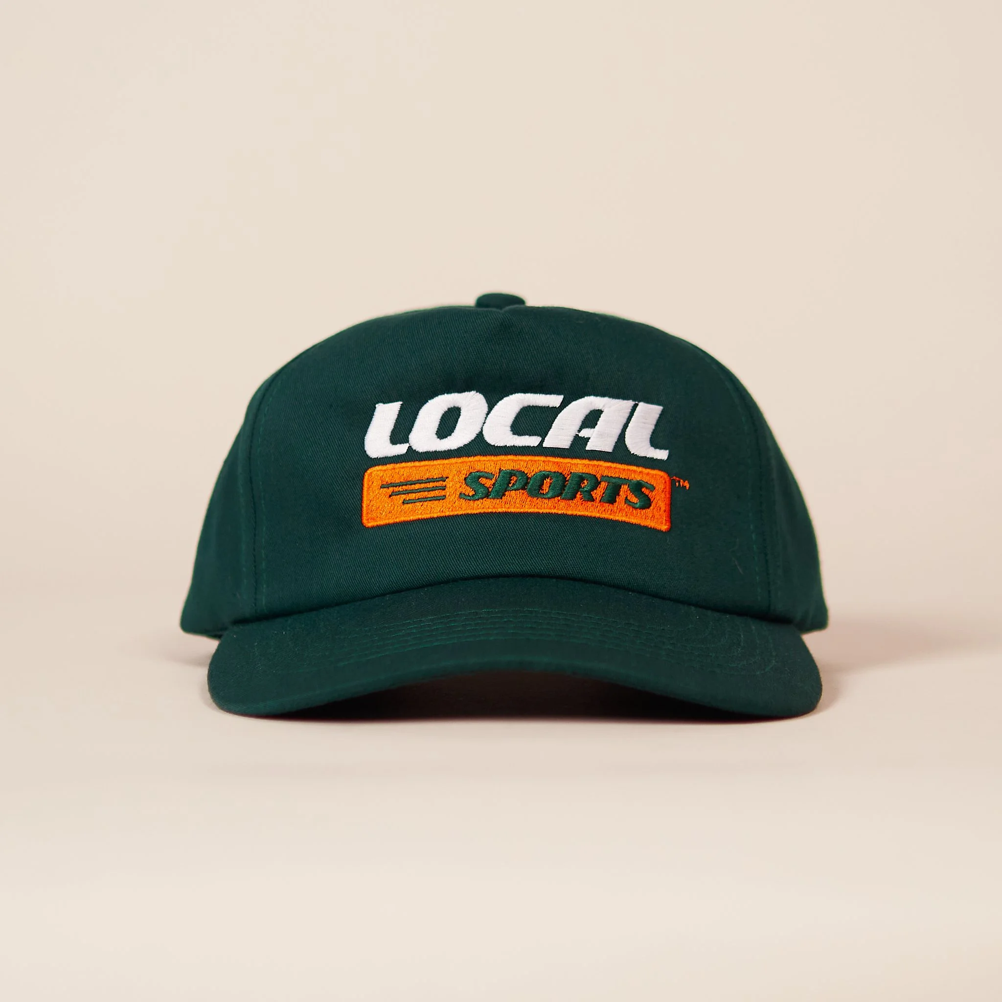 Local Sports Team 5 Panel Cap - Forest Green