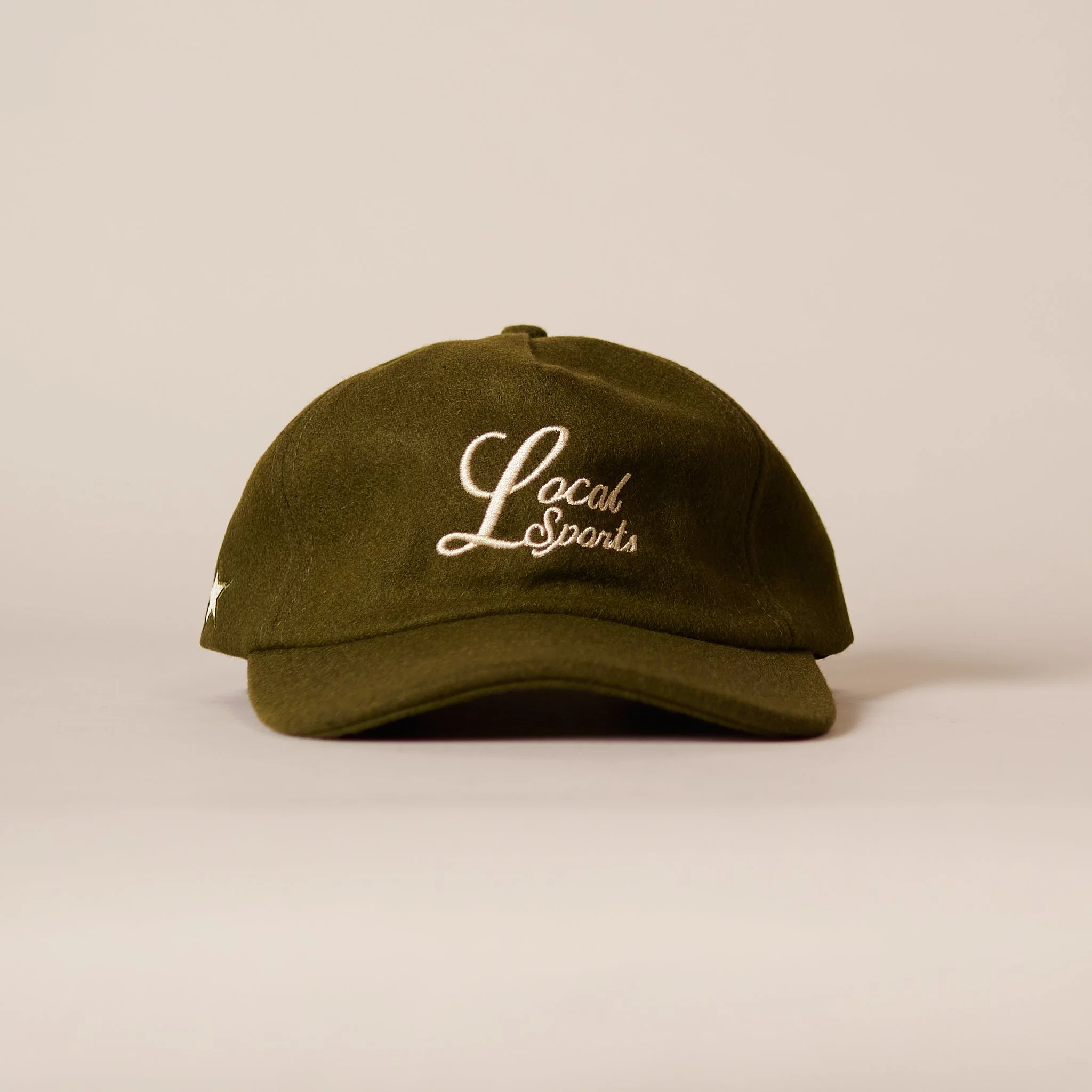 Local Sports Wool Cap - Army Green