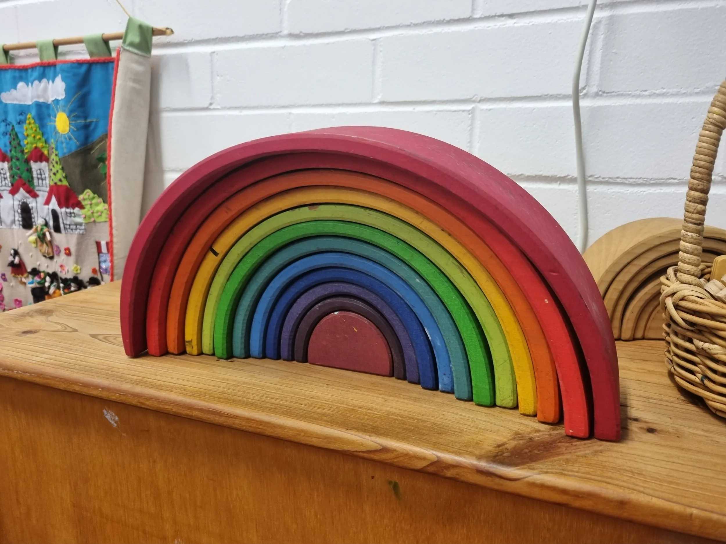 MyTime rainbow toy made of wood