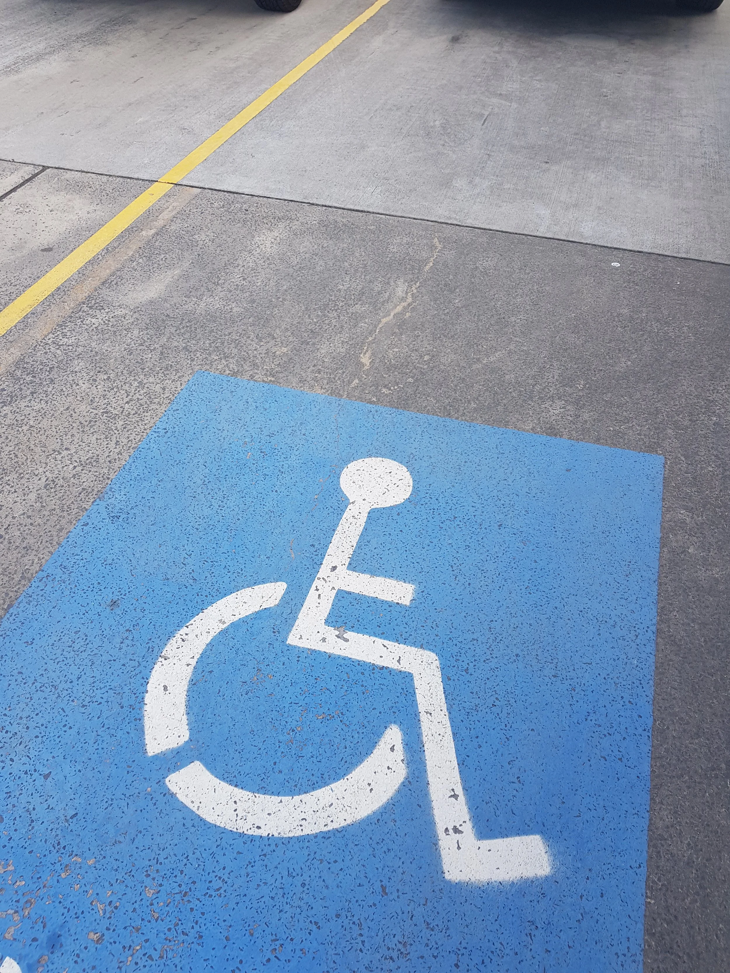 Disability parking spot icon