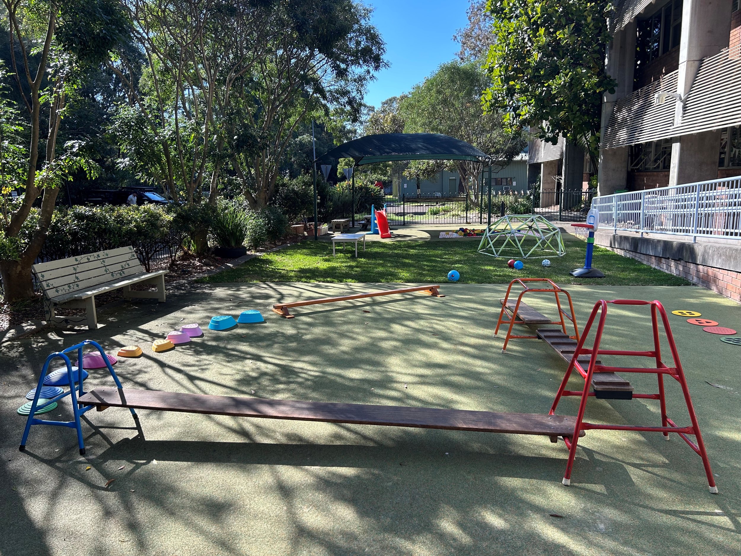 Children's outdoor play area