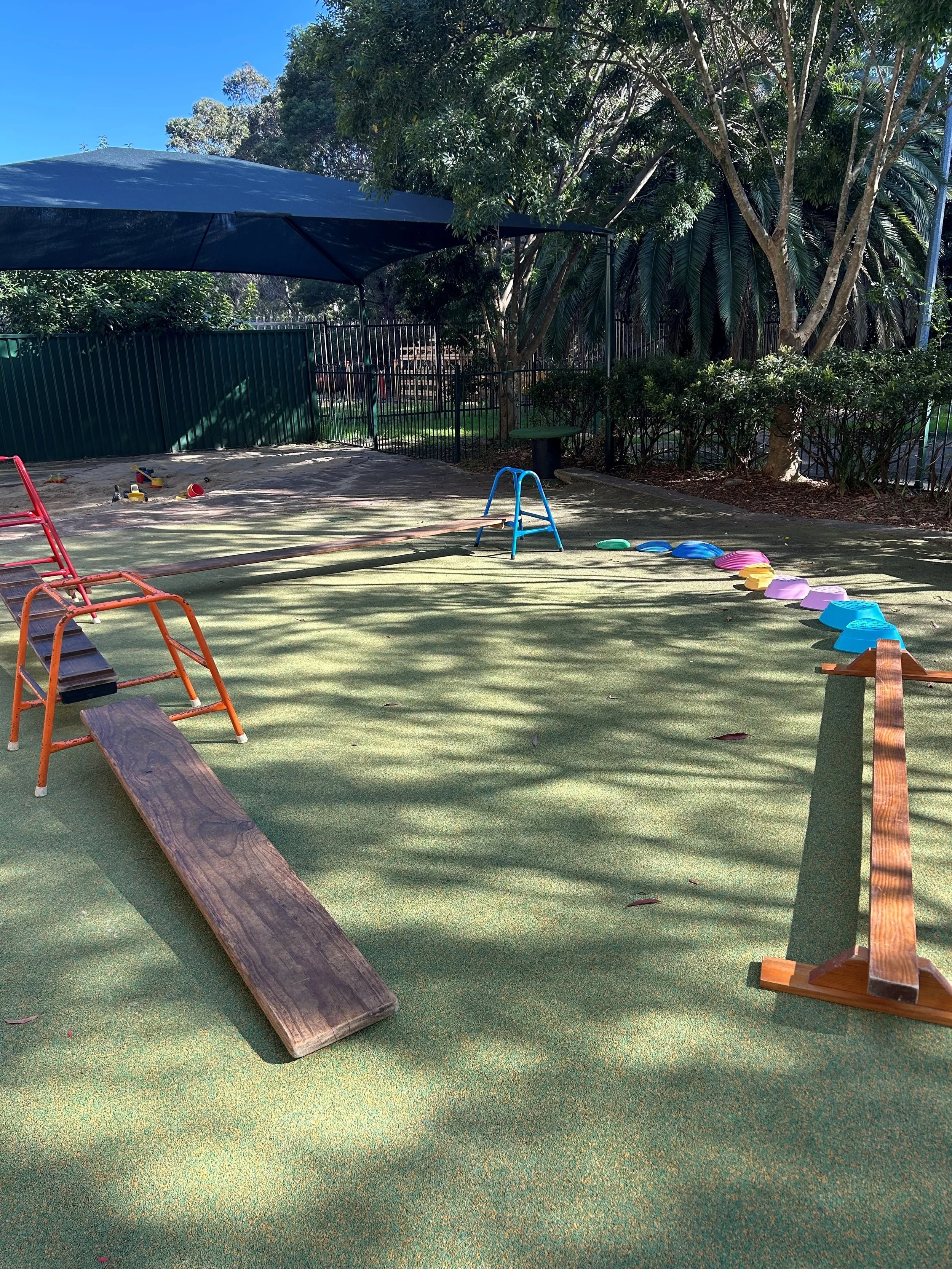 Children's outdoor play area