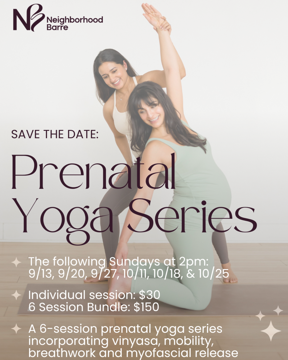 Prenatal Yoga &amp; MFR Series
