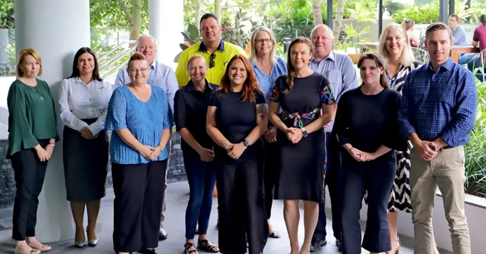 Group photo of QLD Women in Construction Advisory Committee.