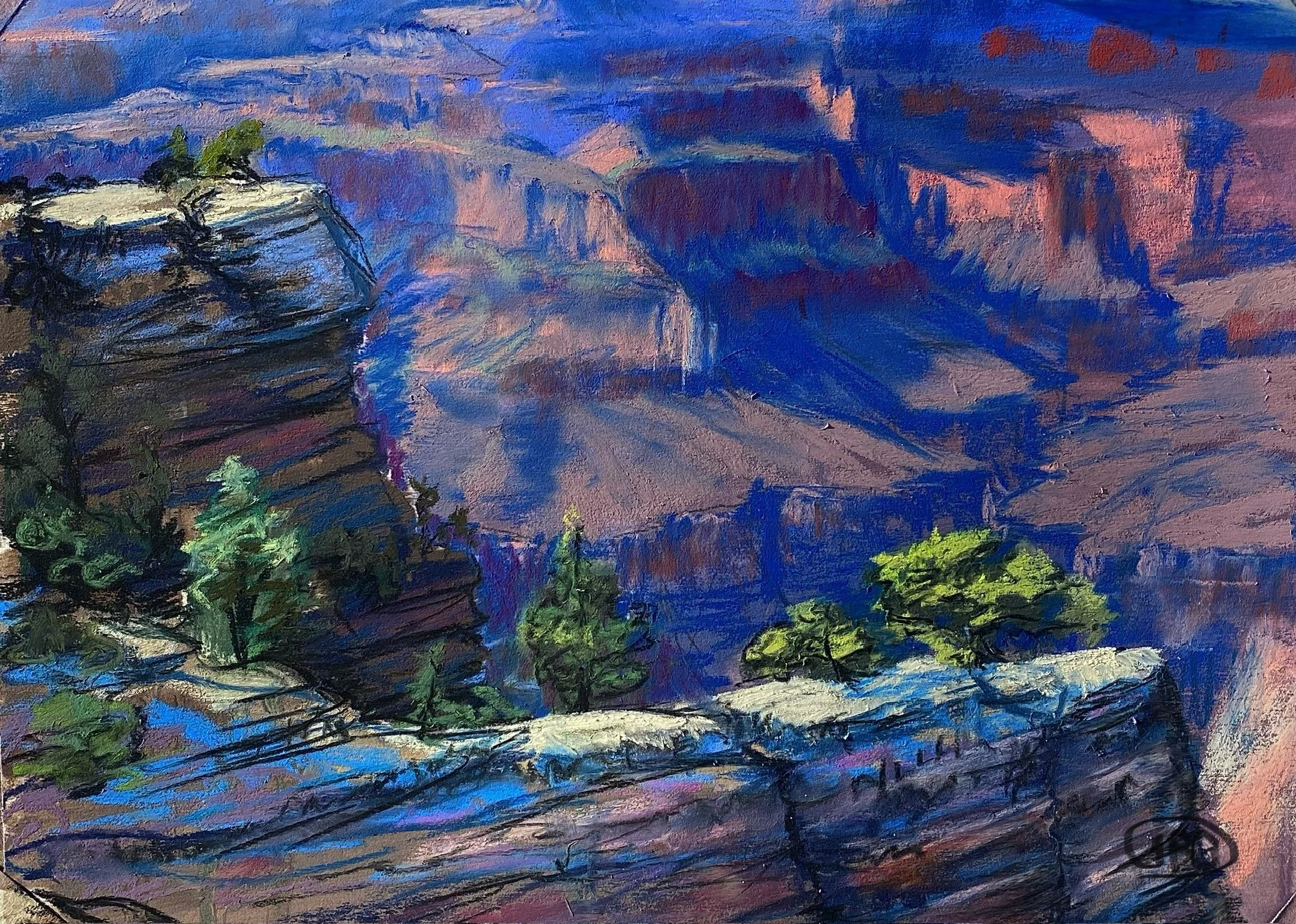 The Edge of the South Rim