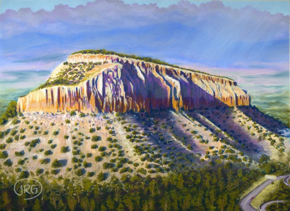 Evening Light on the Mesa