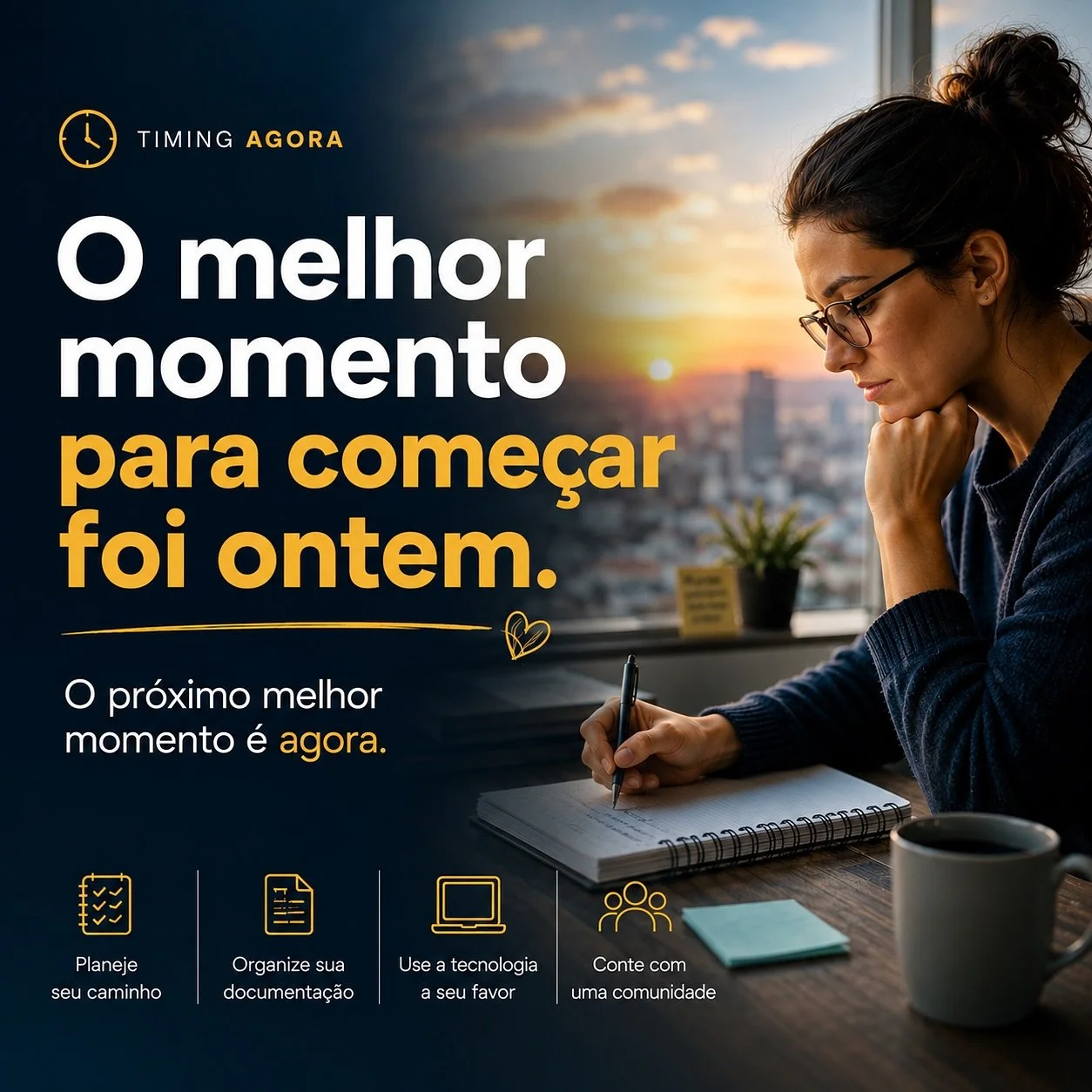 Voc&ecirc; n&atilde;o precisa ter tudo resolvido para come&ccedil;ar.

A jornada para atuar como m&eacute;dico no Canad&aacute; ou nos EUA acontece nas pequenas decis&otilde;es do dia a dia: organizar documentos, estudar um pouco hoje, entender o pro