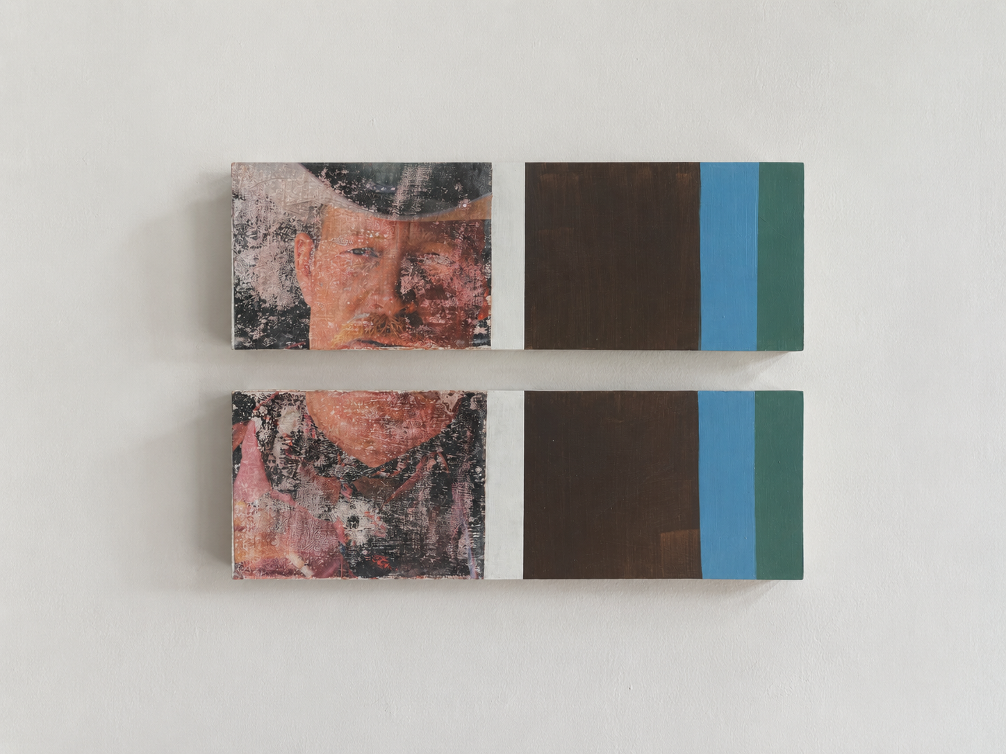 "Marlboro Man" 2026.
1972 Playboy Image Transfer & Oil
4"x12" Panel