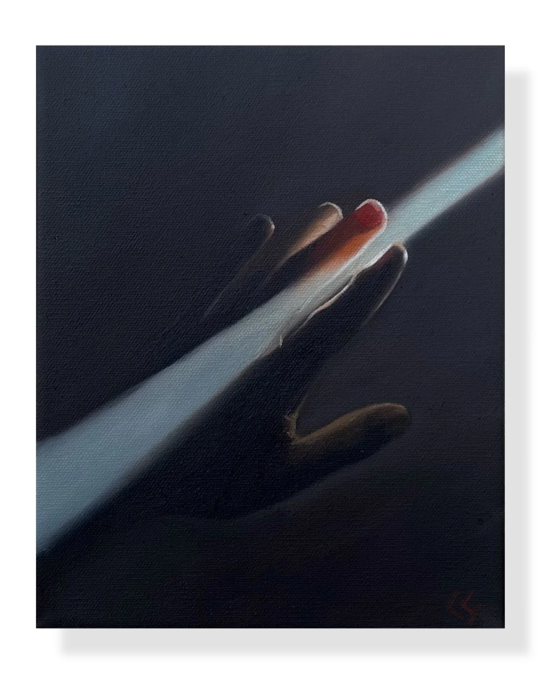 "Bullet Hole" 8x10" SOLD*