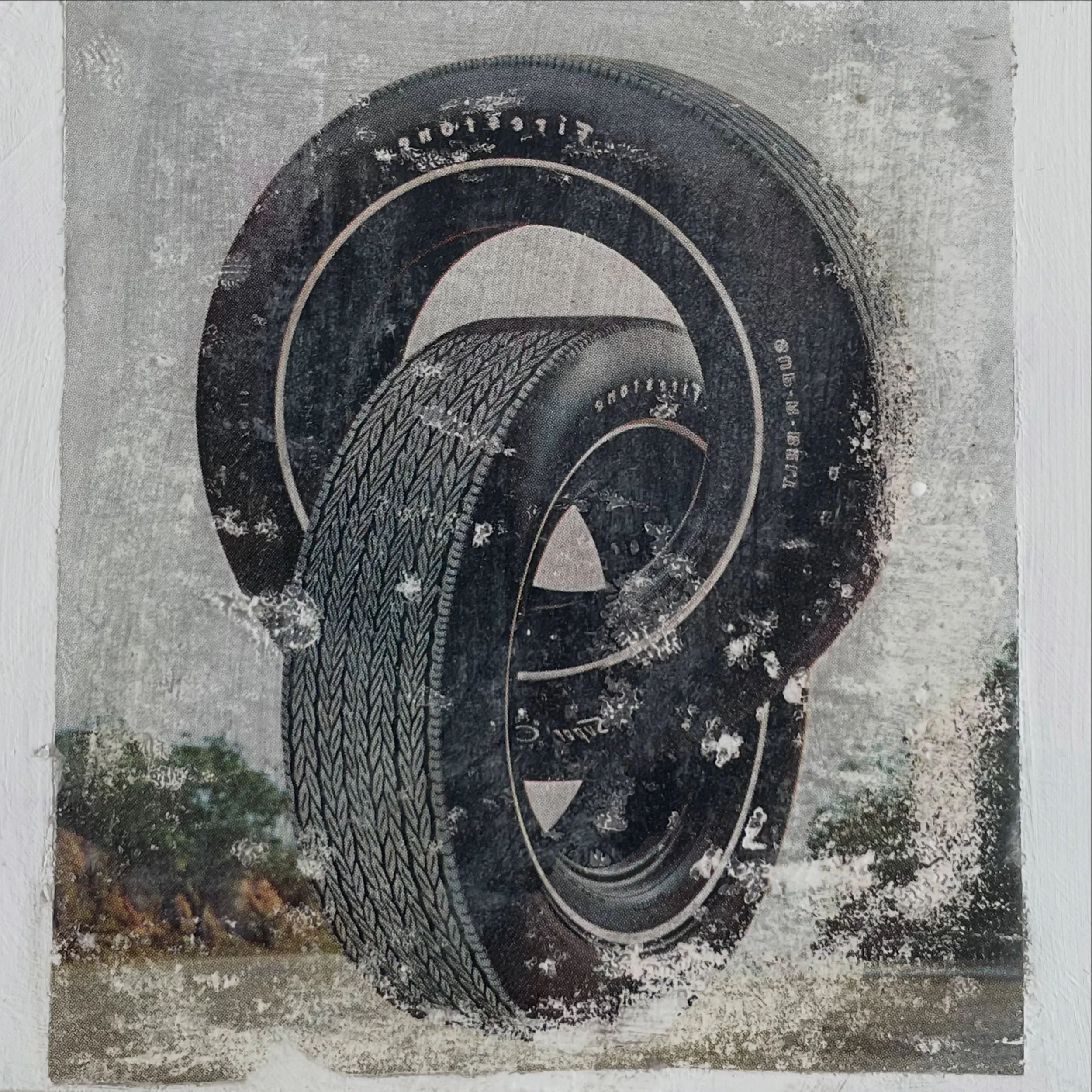 "Rubber #1" Detail