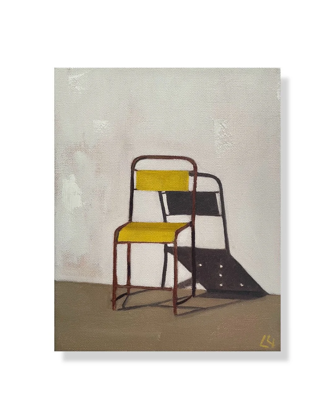 "Yellow Marfa Chair" 8x10" SOLD*
