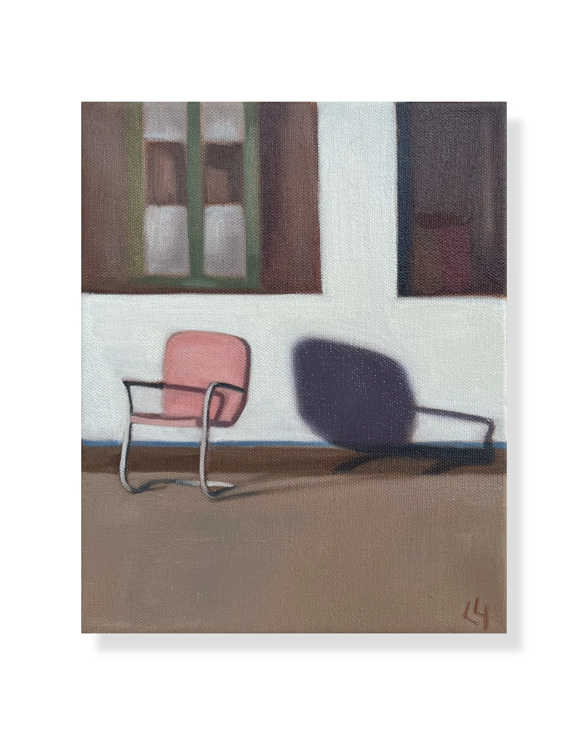 "Pink Chair" 8x10"