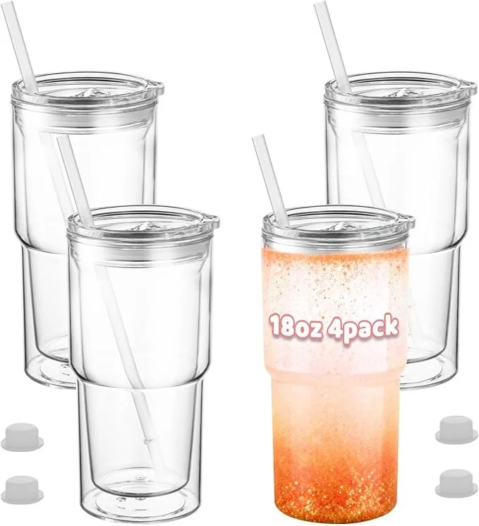 18oz Snowglobe Cup