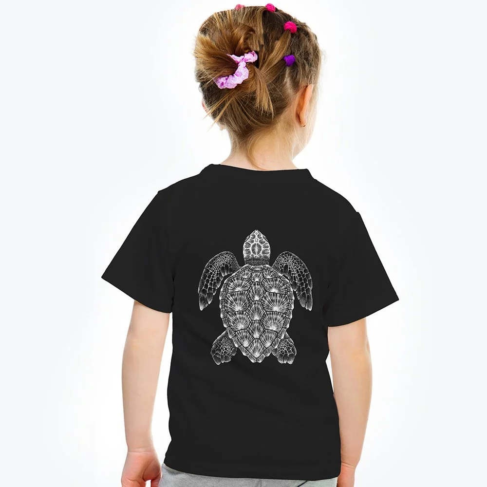 Overhead Loggerhead Kid's T-Shirt