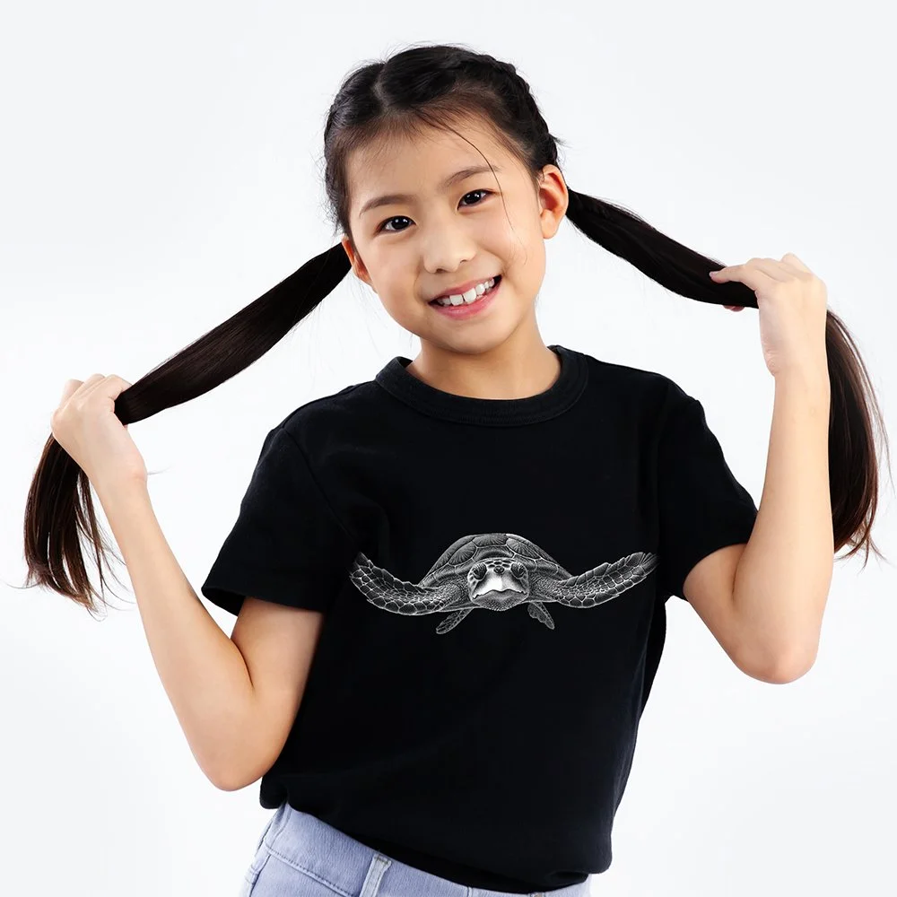 The Original Flying Turtle Kid's T-Shirt
