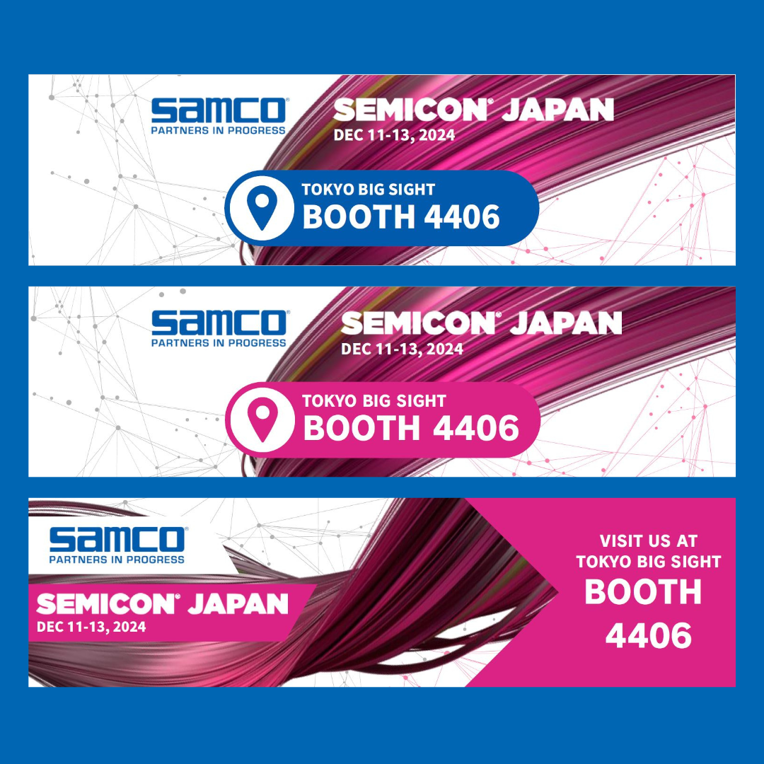 サムコ株式会社 SEMICON Japan2024 ウエッブバナー