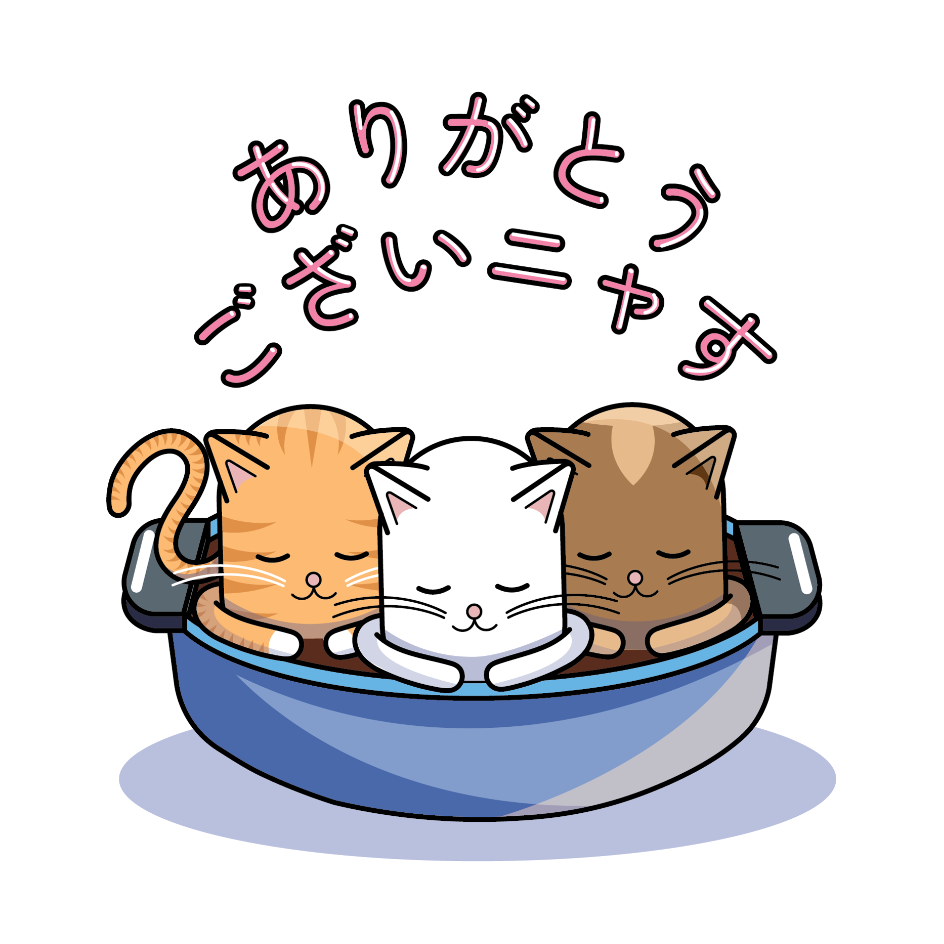 ねこなべLINEスタンプ