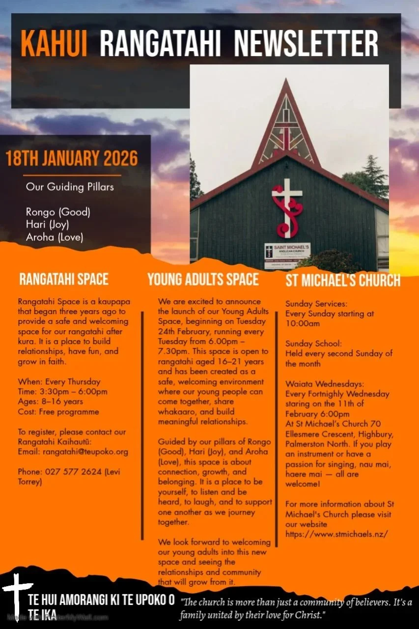 Rangatahi Newsletter