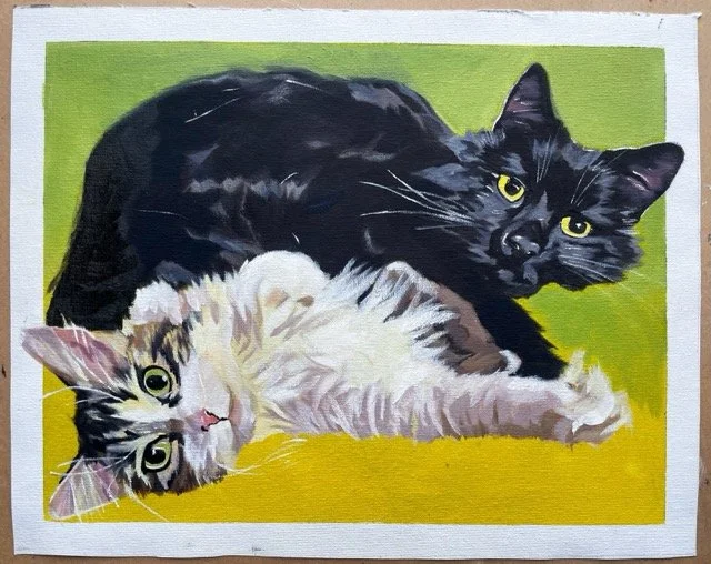 Soleil & Ophelia 11X14