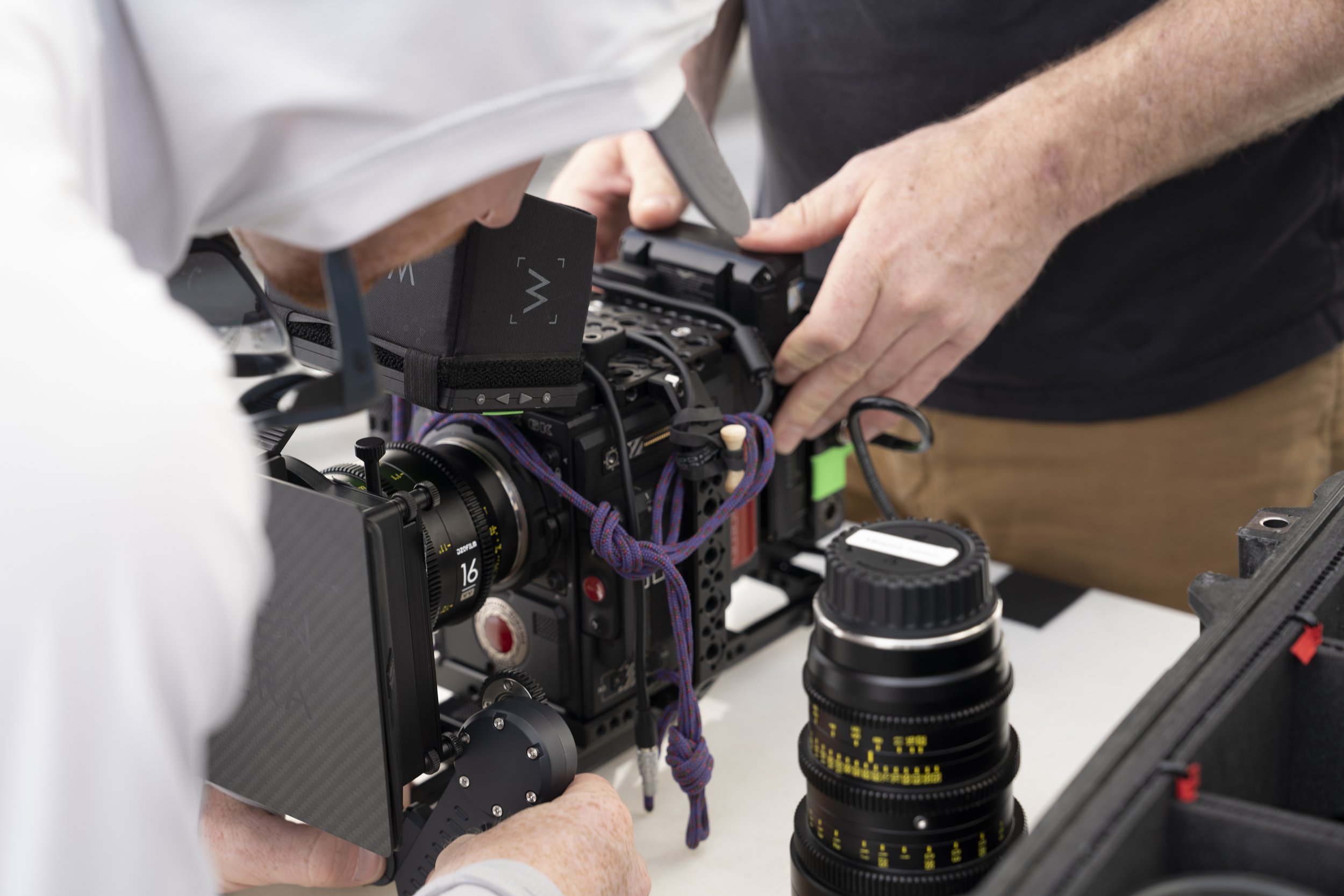 Behinds the scenes video production