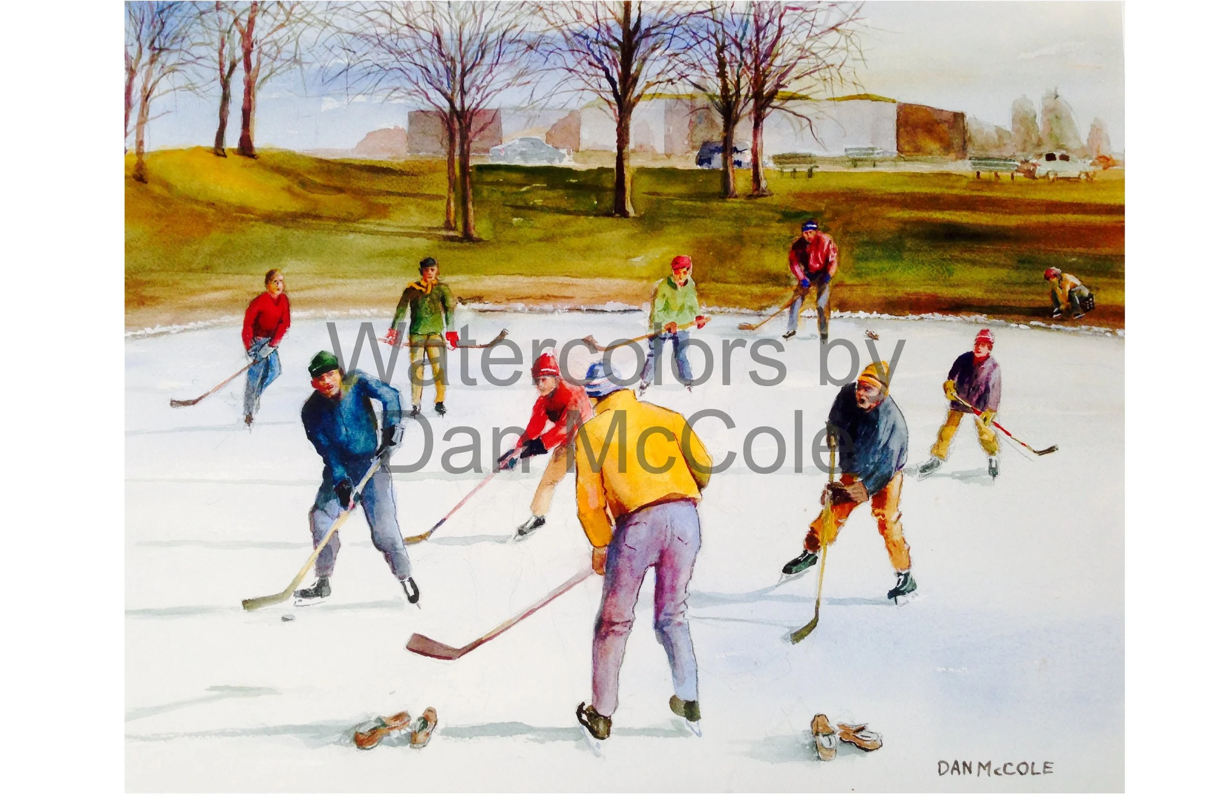 Hockey at the Aquarium