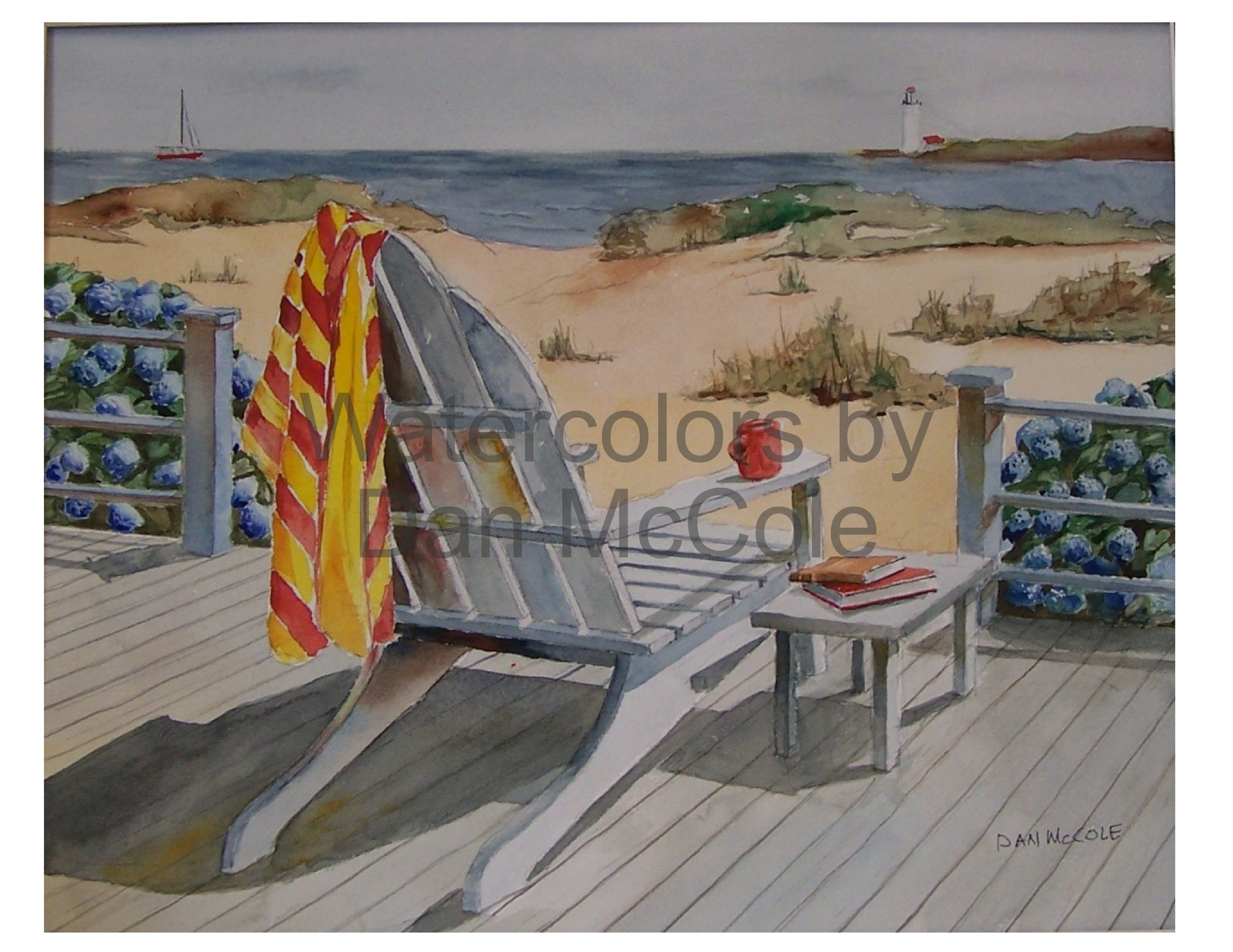 Adirondack Chair End of Summer