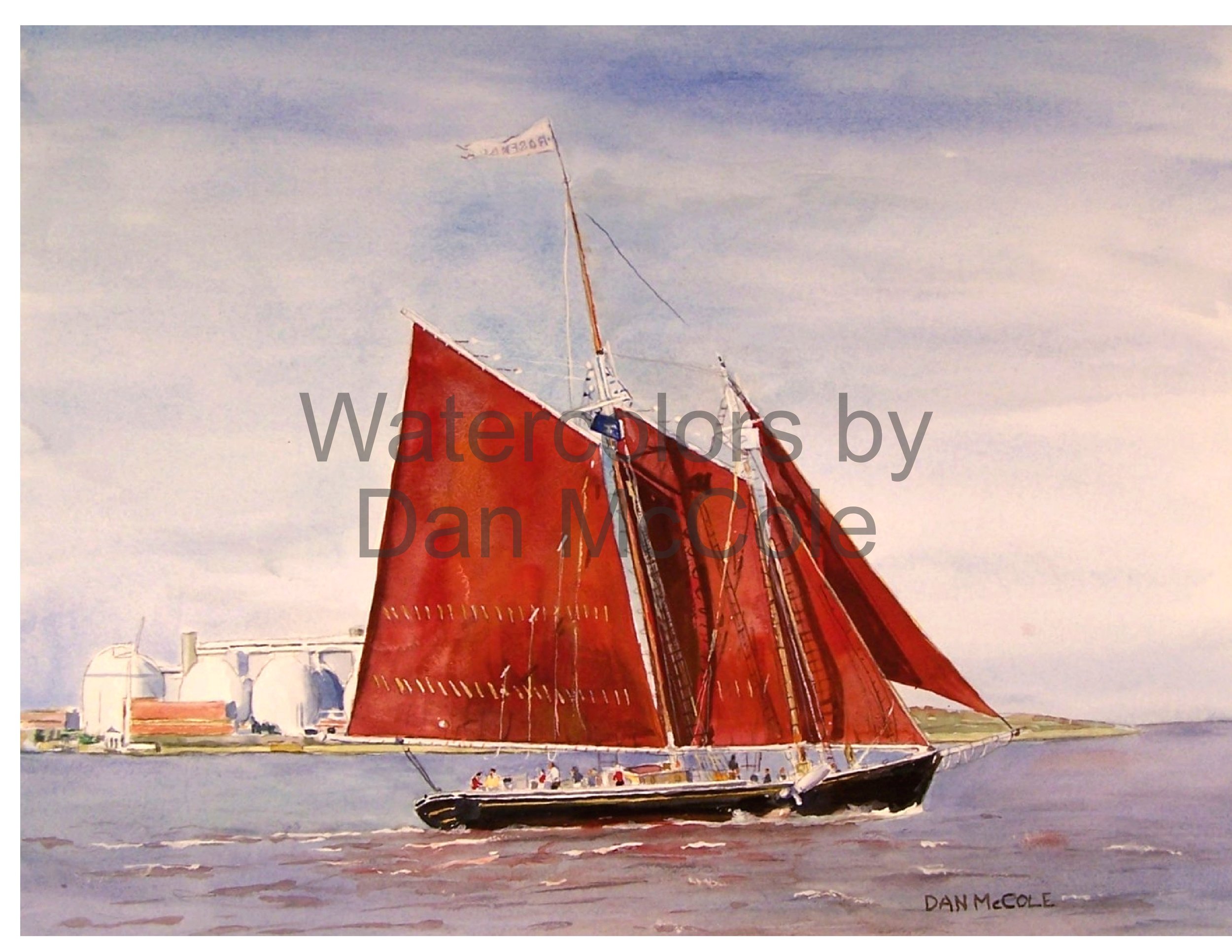Red Sails Going Out