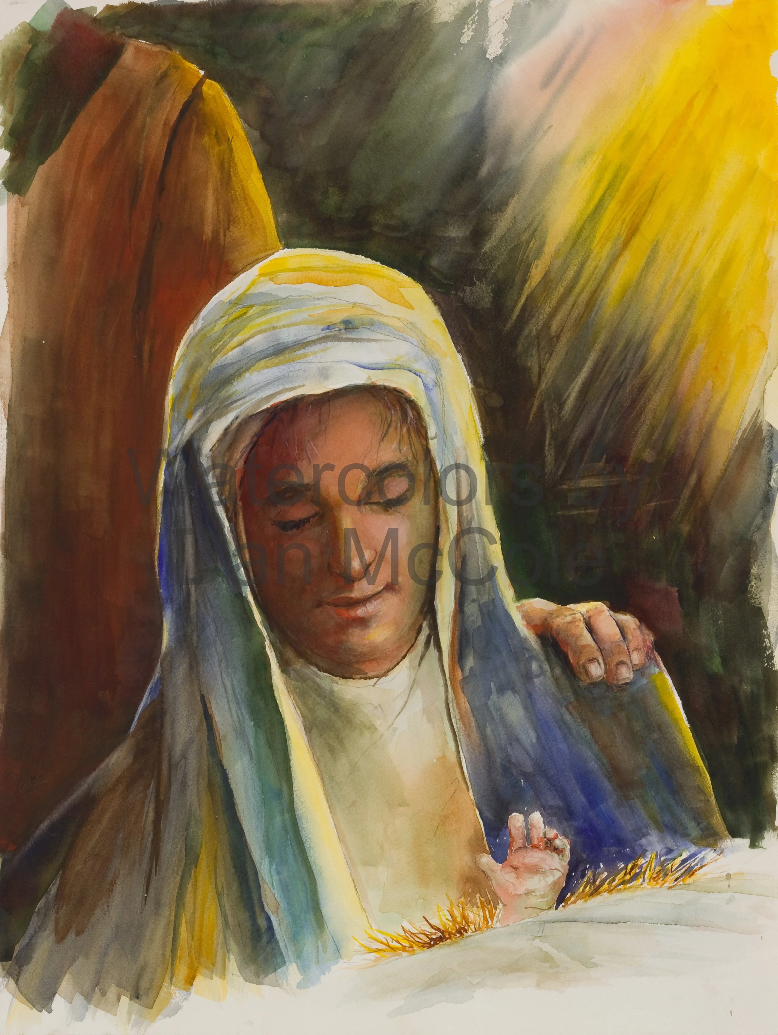 Mary at the Nativity