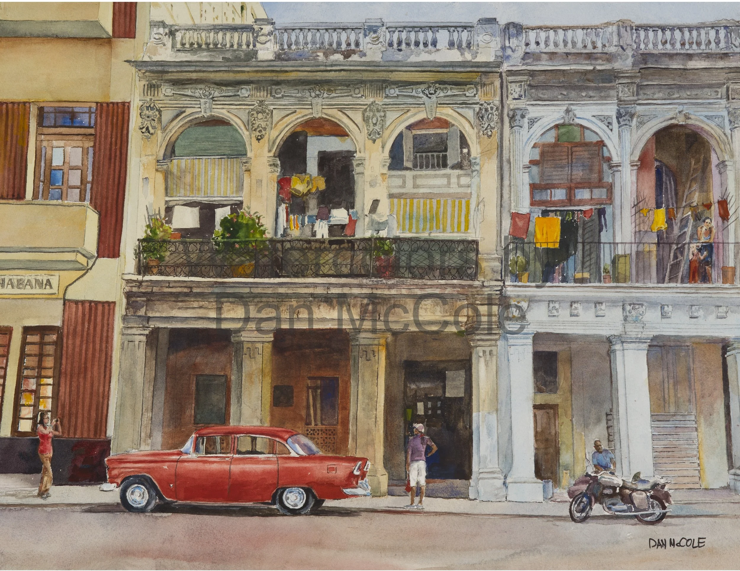 Havana Red Car
