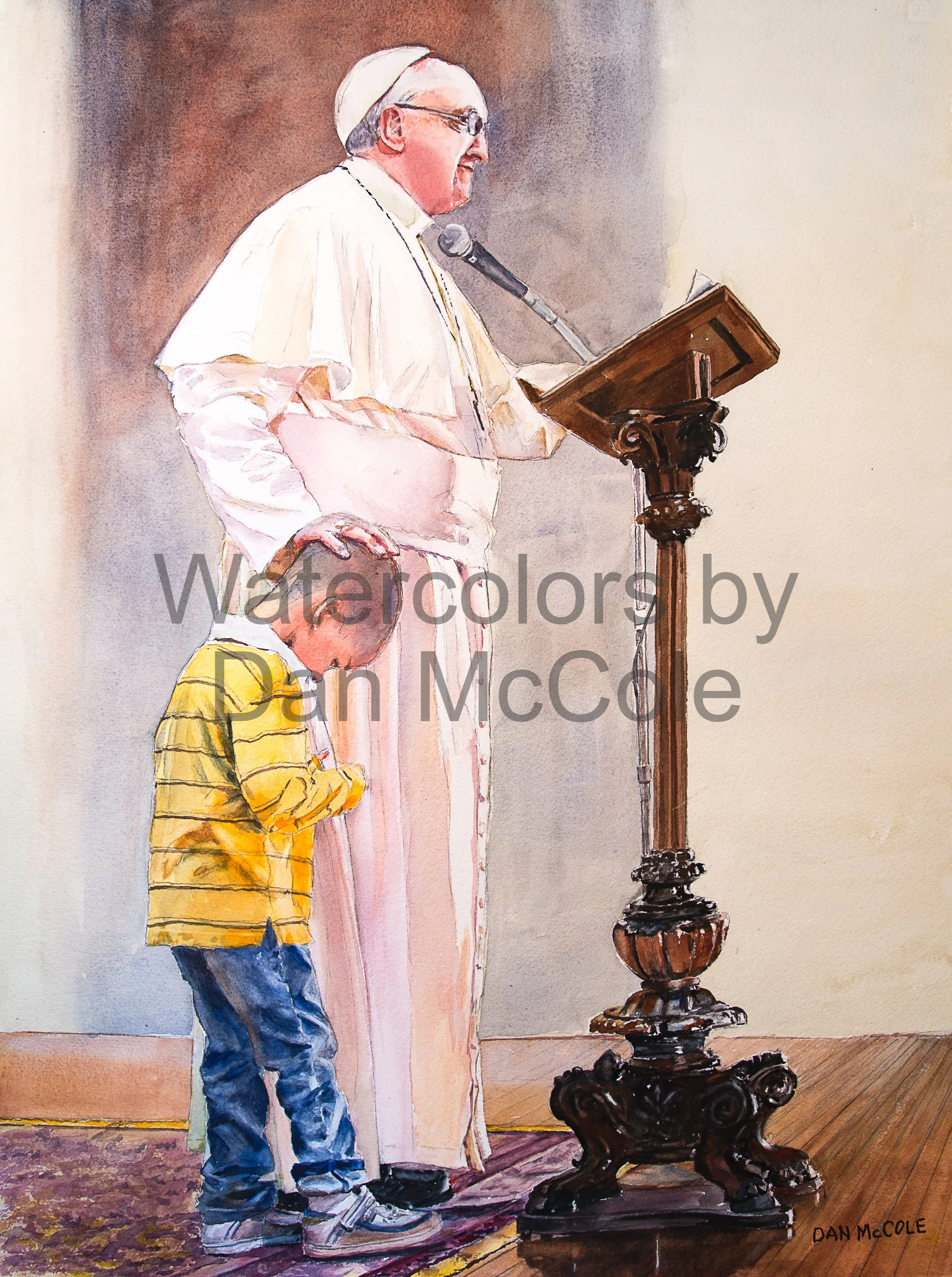 Pope Francis and Carlos