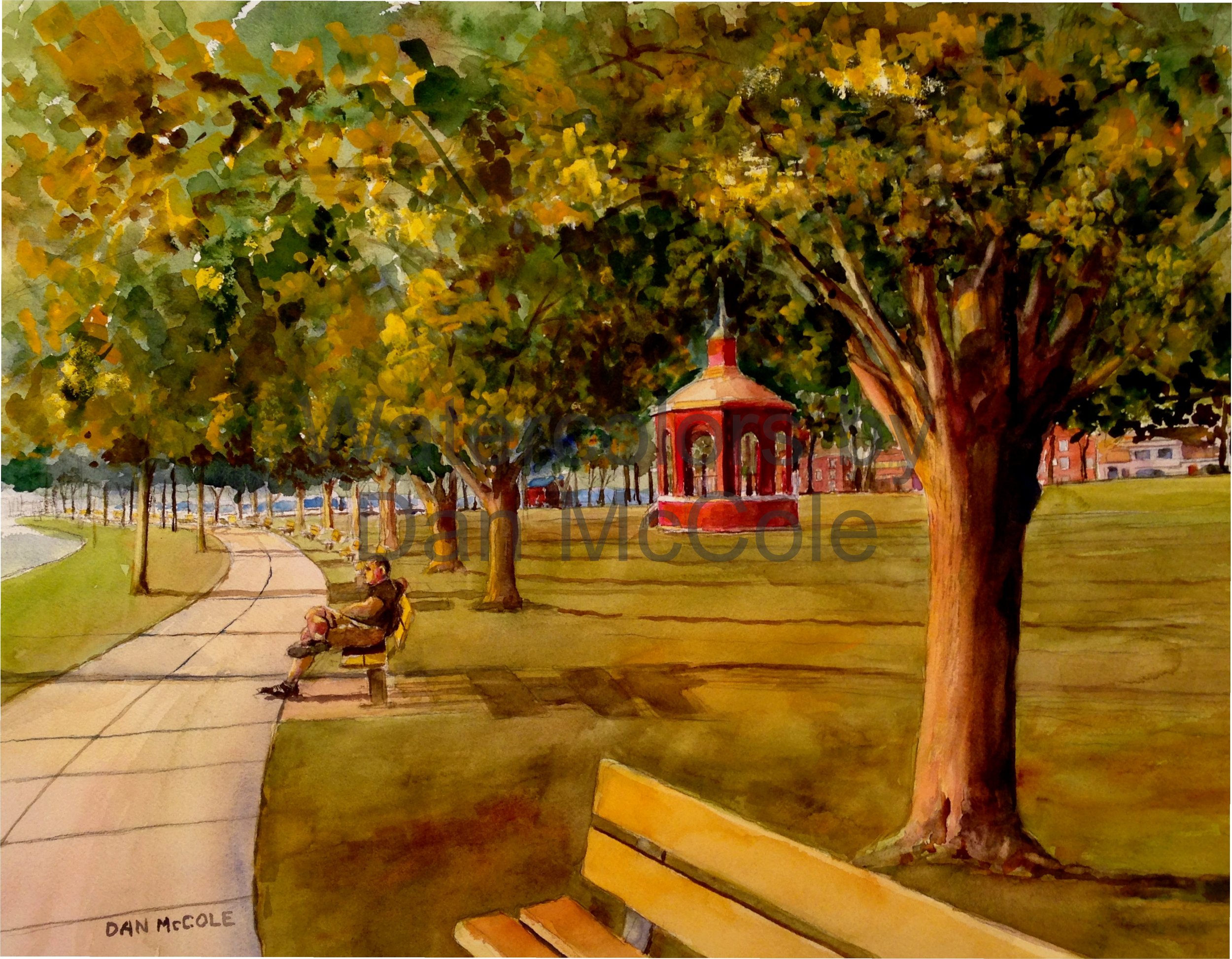 Sunrise at the Bandstand