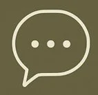 An abstract outline icon with a starburst contained within a circle shape.