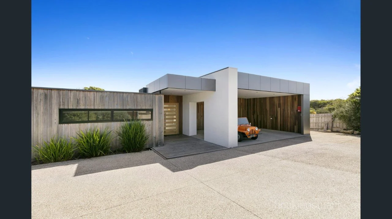 Modern home design on Mornington Peninsula